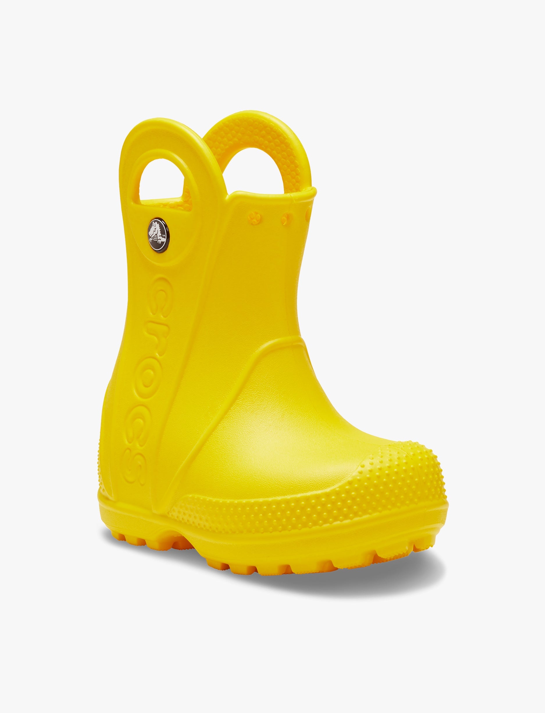 Crocs Handle It Rain Boot T - מגפי גשם קרוקס לילדים בצבע צהוב מידות קטנות