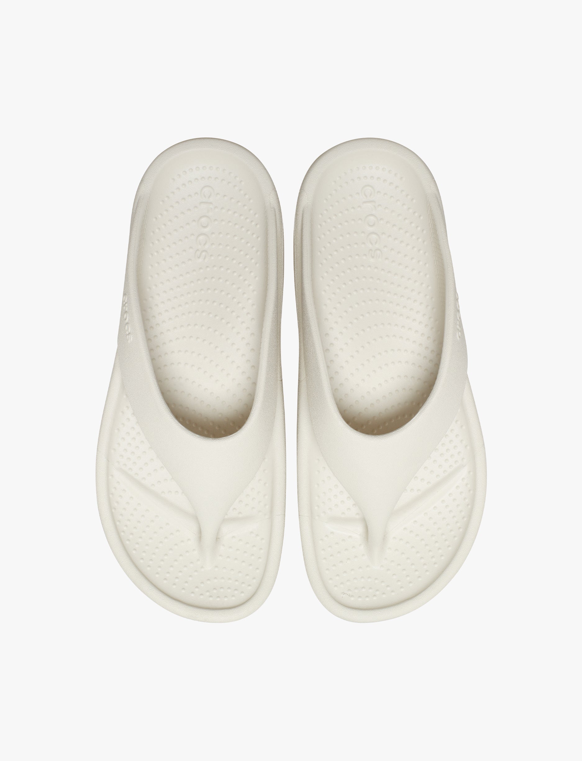 Crocs Mellow Recovery - כפכפי אצבע קרוקס לנשים בצבע סטוקו