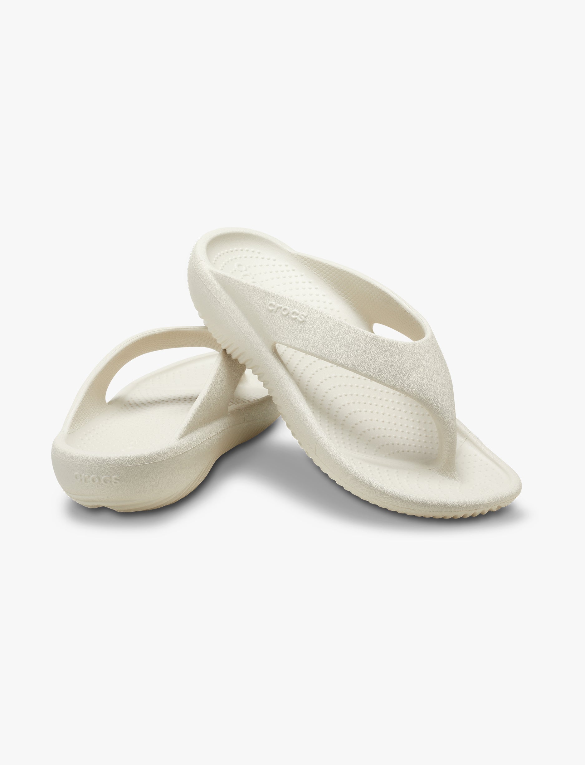 Crocs Mellow Recovery - כפכפי אצבע קרוקס לנשים בצבע סטוקו