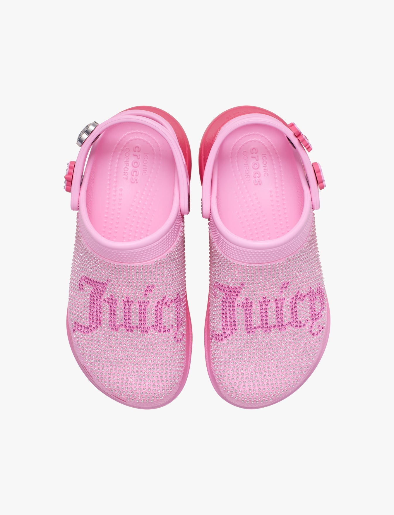 Crocs Juicy Couture Bae Clog - כפכפי פלטפורמה קרוקס ג'וסי קוטור לנשים בצבע ורוד