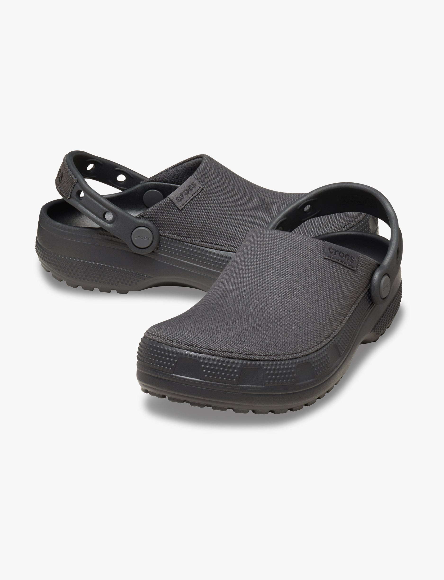 Crocs Classic Crafted Clog - כפכפי קלוג קרוקס קראפטד בצבע שחור חול