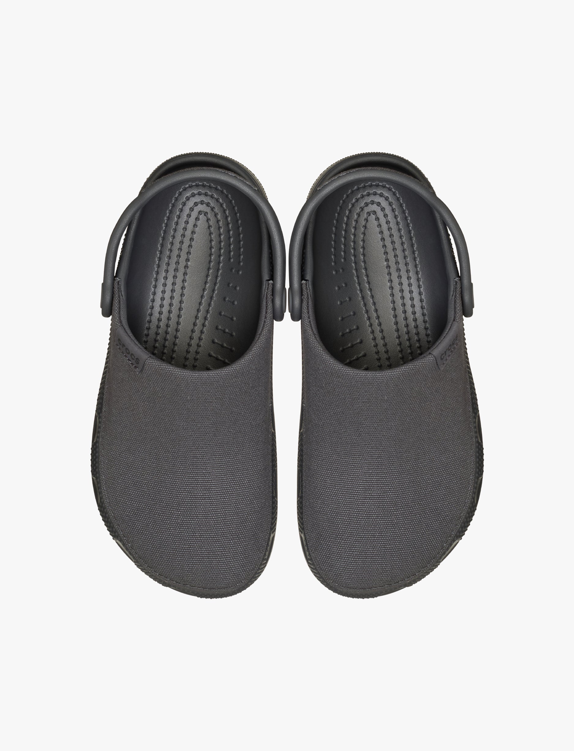 Crocs Classic Crafted Clog - כפכפי קלוג קרוקס קראפטד בצבע שחור חול