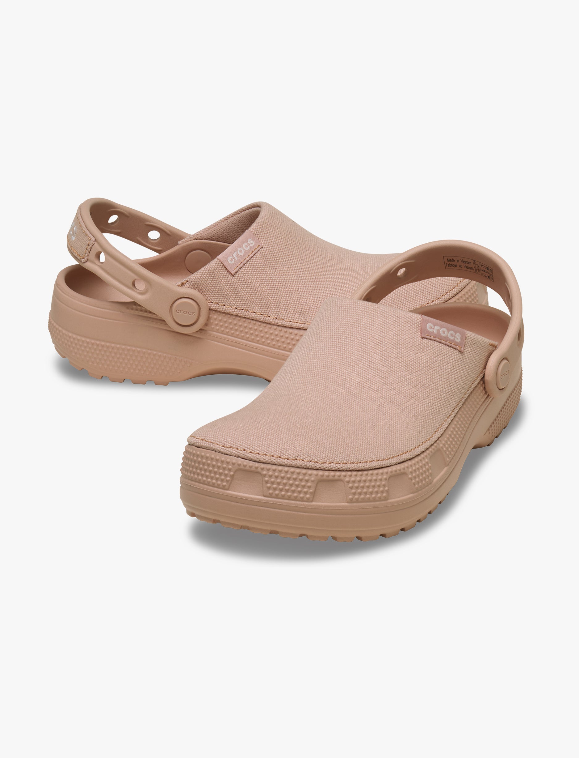 Crocs Classic Crafted Clog - כפכפי קלוג קרוקס קראפטד בצבע ורוד קרמל