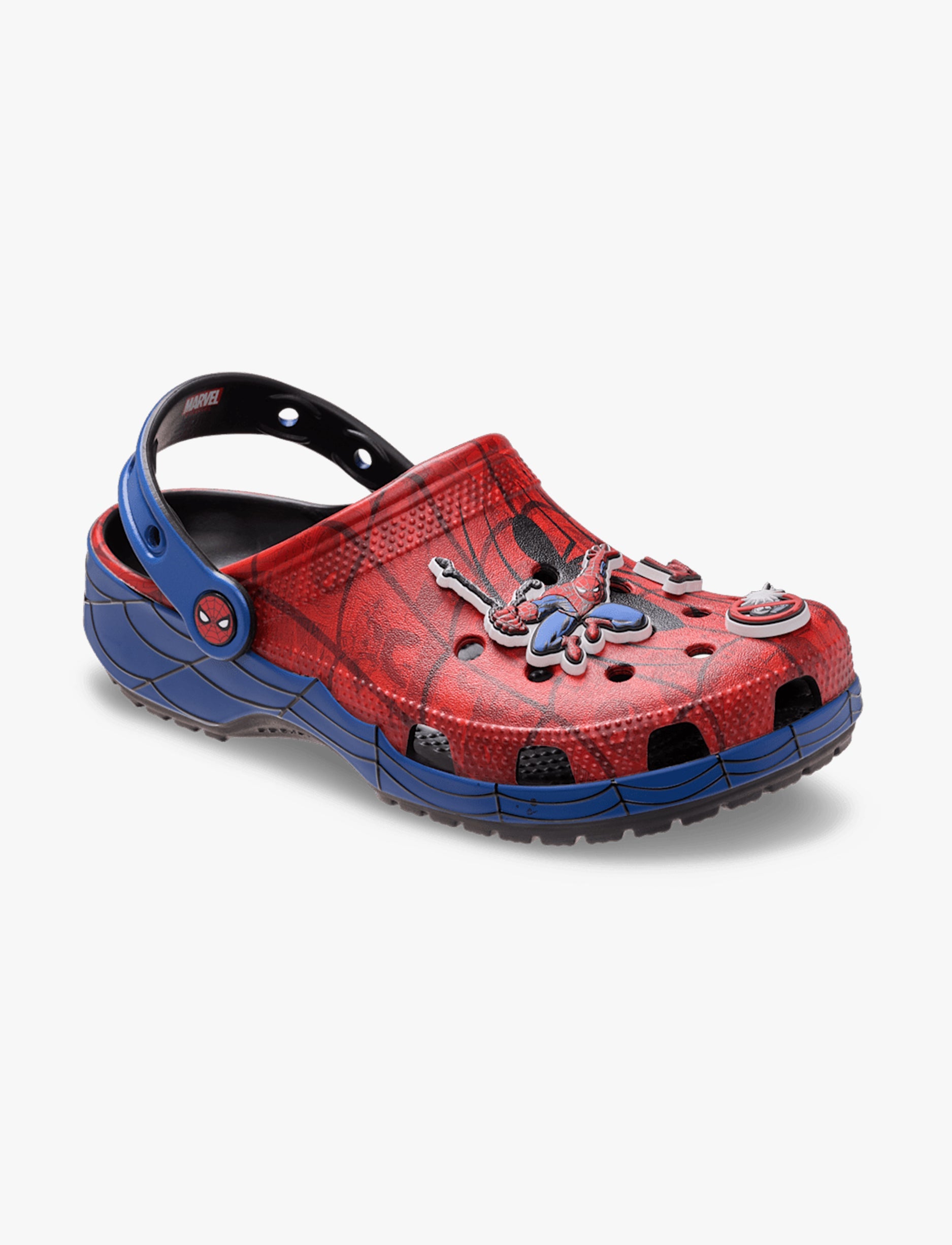 Crocs Spider-Man Classic Clog - כפכפי קרוקס קלוג ספיידרמן בצבע אדום/כחול