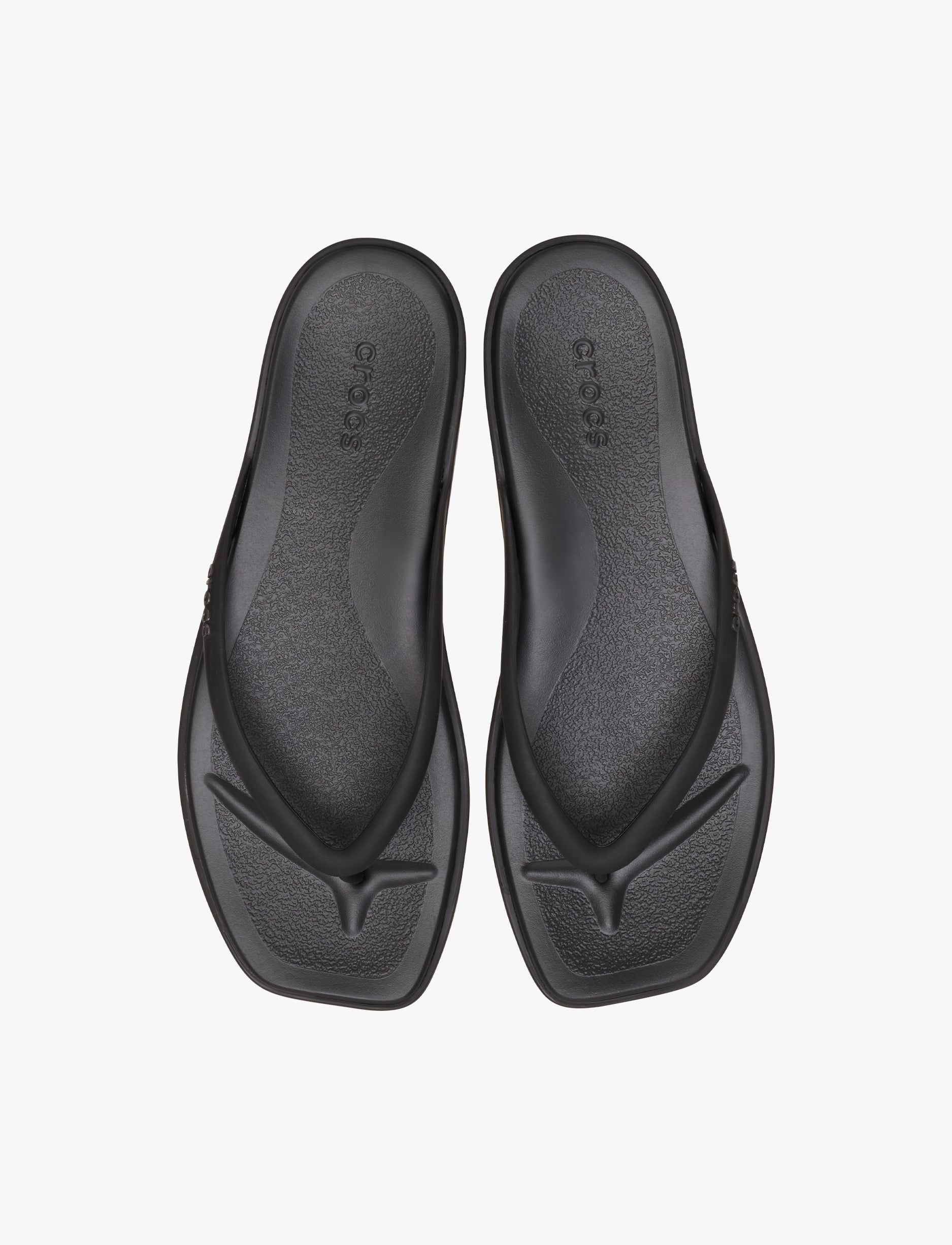 Crocs Miami Flip - כפכפי אצבע קרוקס מיאמי לנשים בצבע שחור