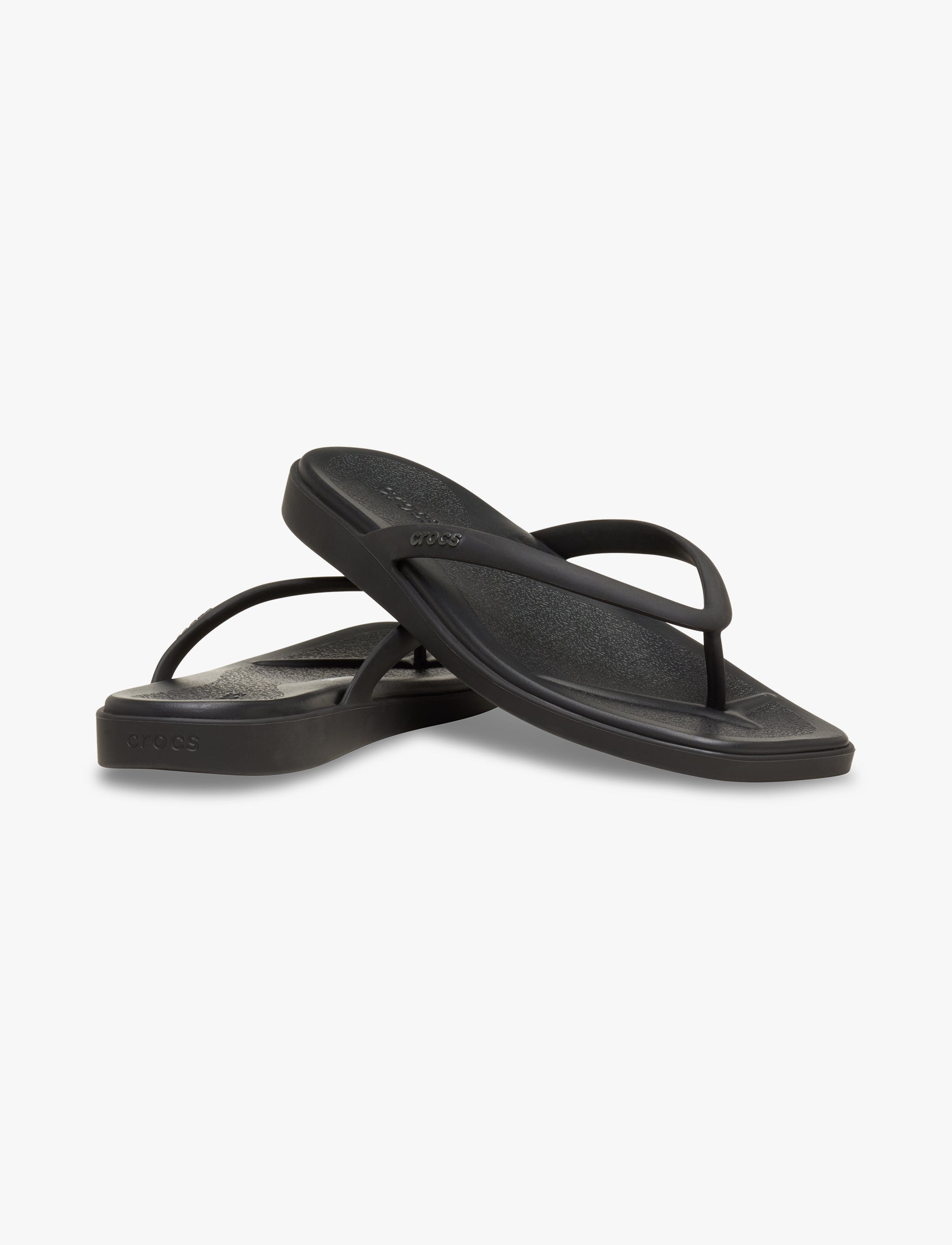 Crocs Miami Flip - כפכפי אצבע קרוקס מיאמי לנשים בצבע שחור