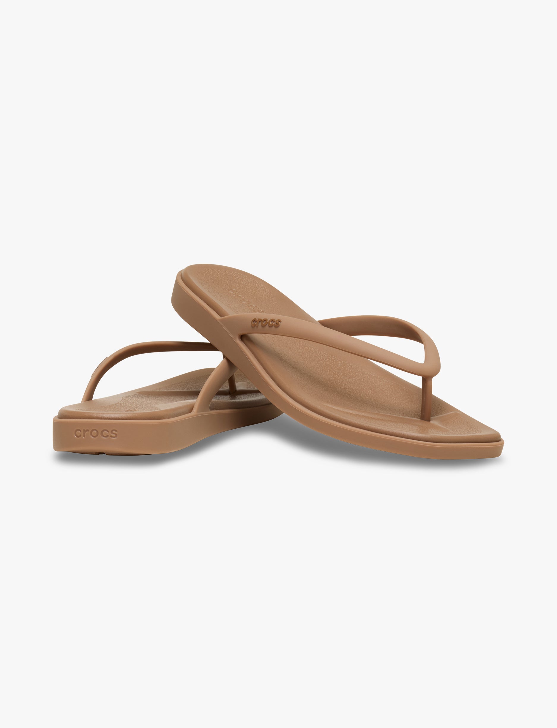 Crocs Miami Flip - כפכפי אצבע קרוקס מיאמי לנשים בצבע חום שוקולד