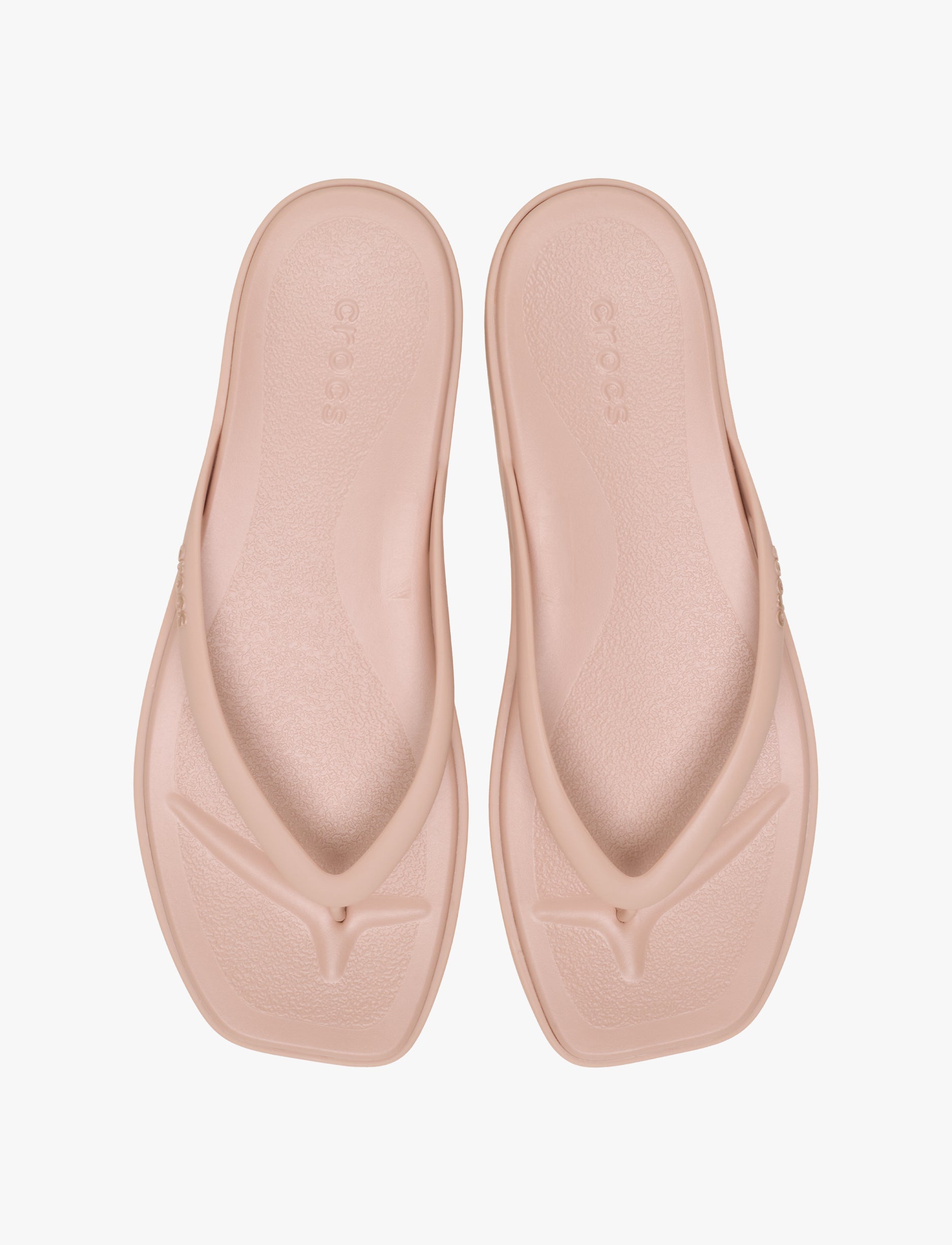 Crocs Miami Flip - כפכפי אצבע קרוקס מיאמי לנשים ורוד קרמל