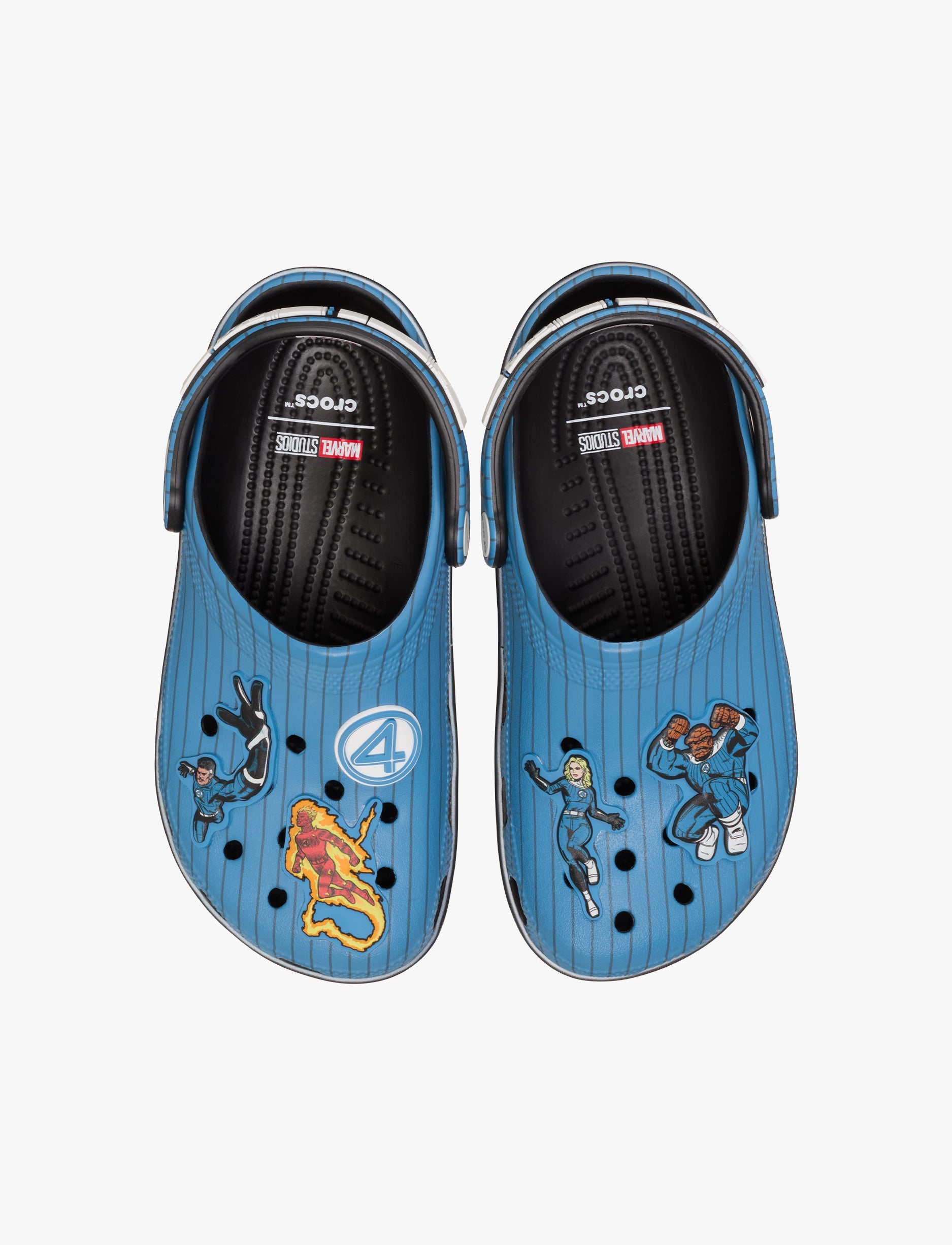 Crocs Fantastic 4 Classic Clog - כפכפי קרוקס קלוג ארבעת המופלאים בצבע תכלת/לבן