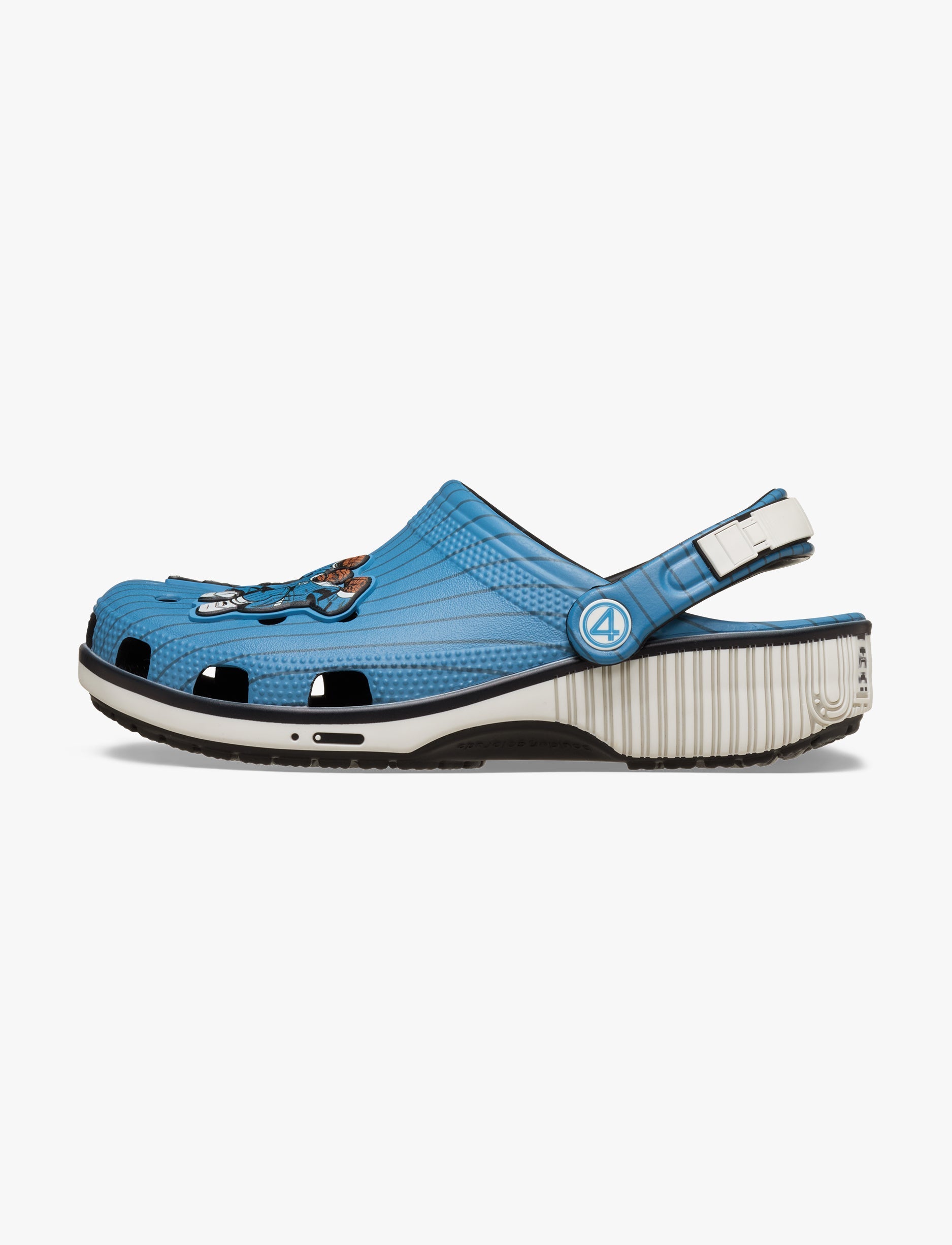 Crocs Fantastic 4 Classic Clog - כפכפי קרוקס קלוג ארבעת המופלאים בצבע תכלת/לבן