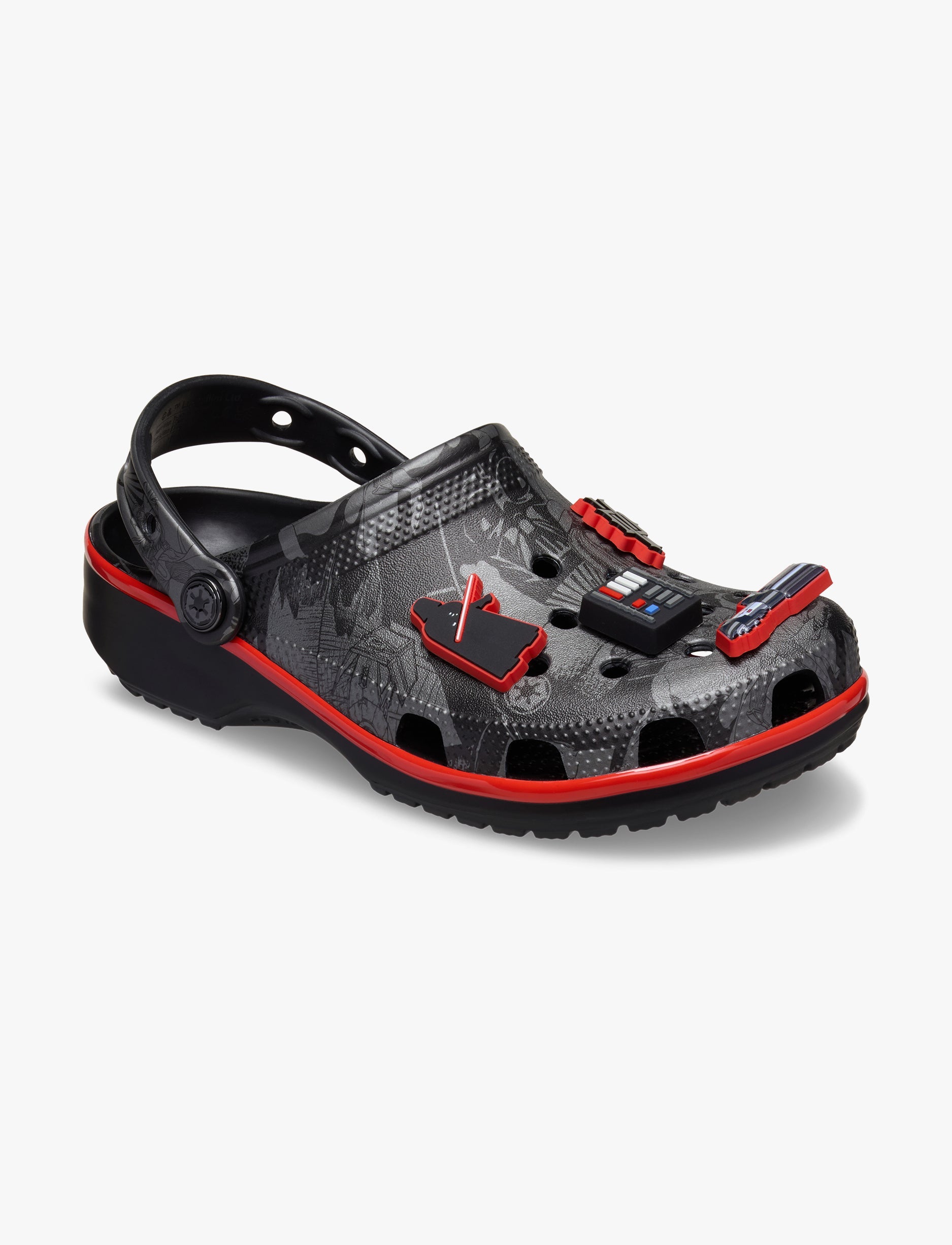 Crocs Star Wars Grphic Drth Vader Classic Clog - כפכפי קלוג קרוקס מלחמת הכוכבים בצבע שחור/אפור