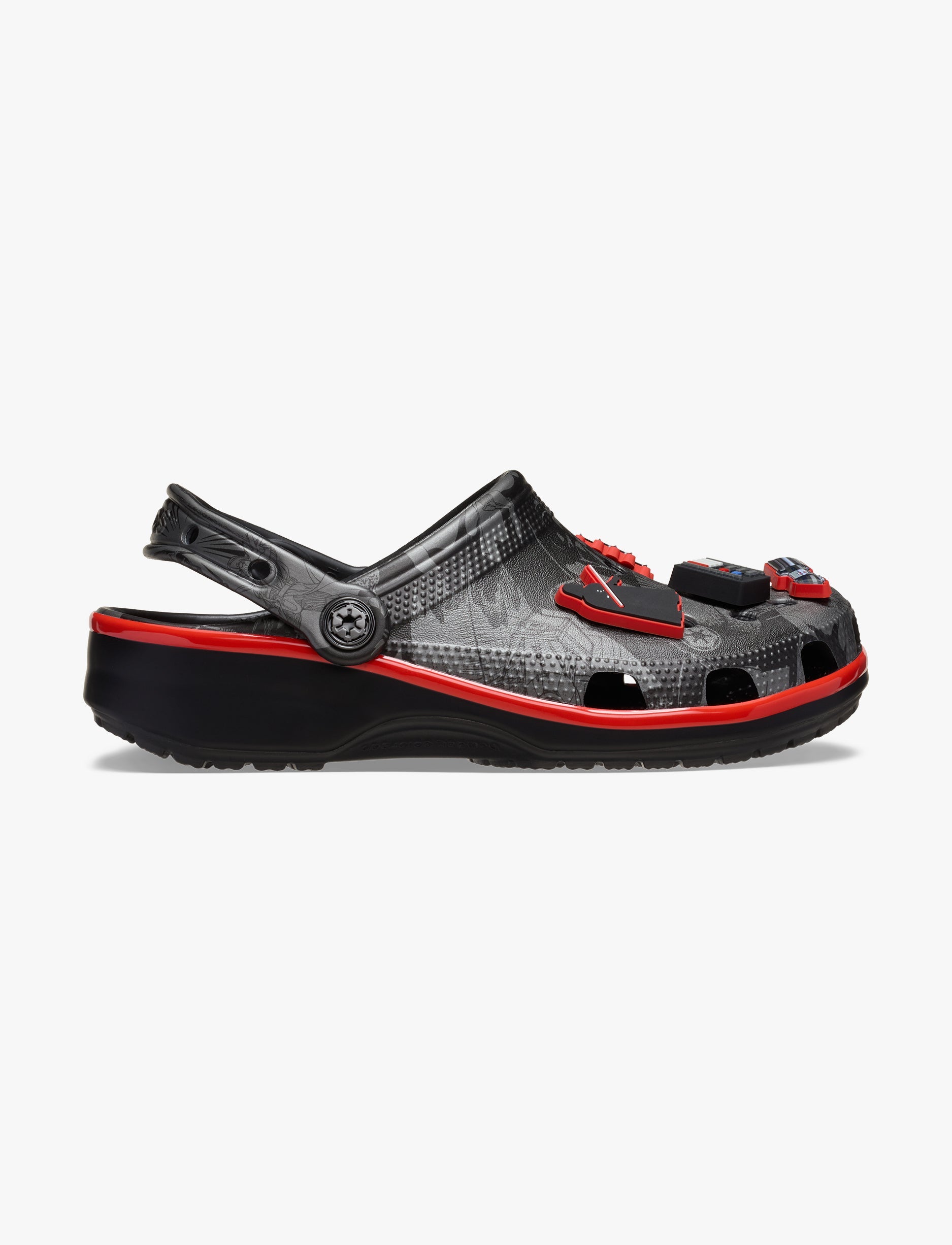 Crocs Star Wars Grphic Drth Vader Classic Clog - כפכפי קלוג קרוקס מלחמת הכוכבים בצבע שחור/אפור