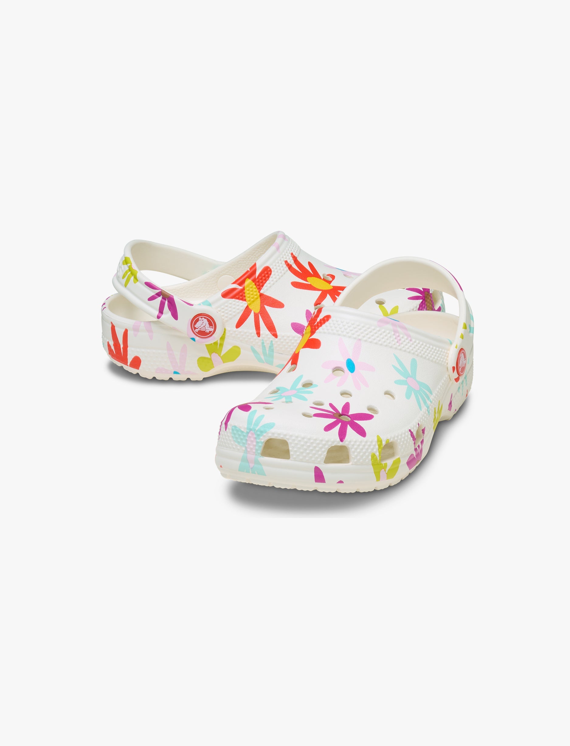 Crocs Classic Crafted Daisy Clog T - כפכפי קלוג קרוקס בהדפס פרחוני לילדים מידות קטנות
