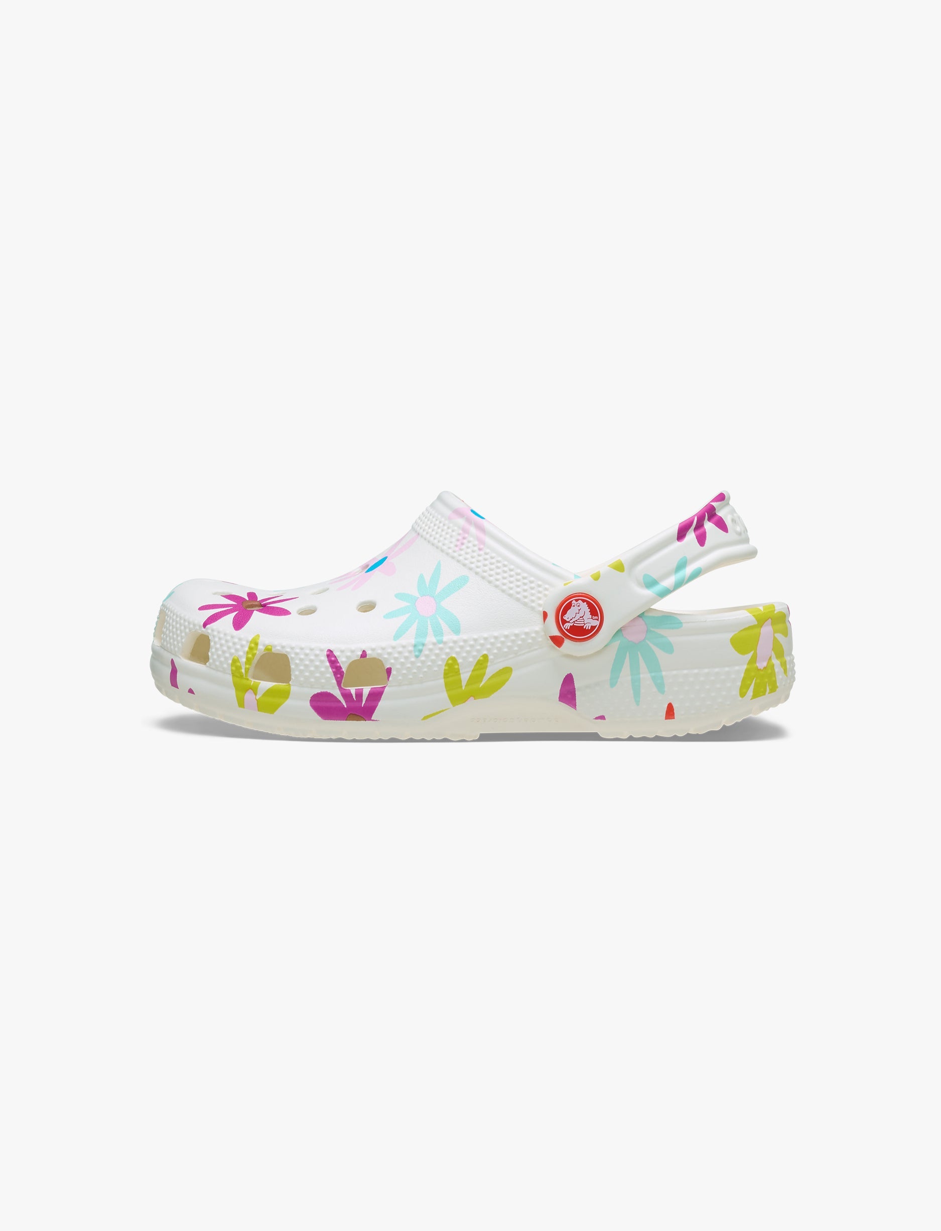 Crocs Classic Crafted Daisy Clog T - כפכפי קלוג קרוקס בהדפס פרחוני לילדים מידות קטנות
