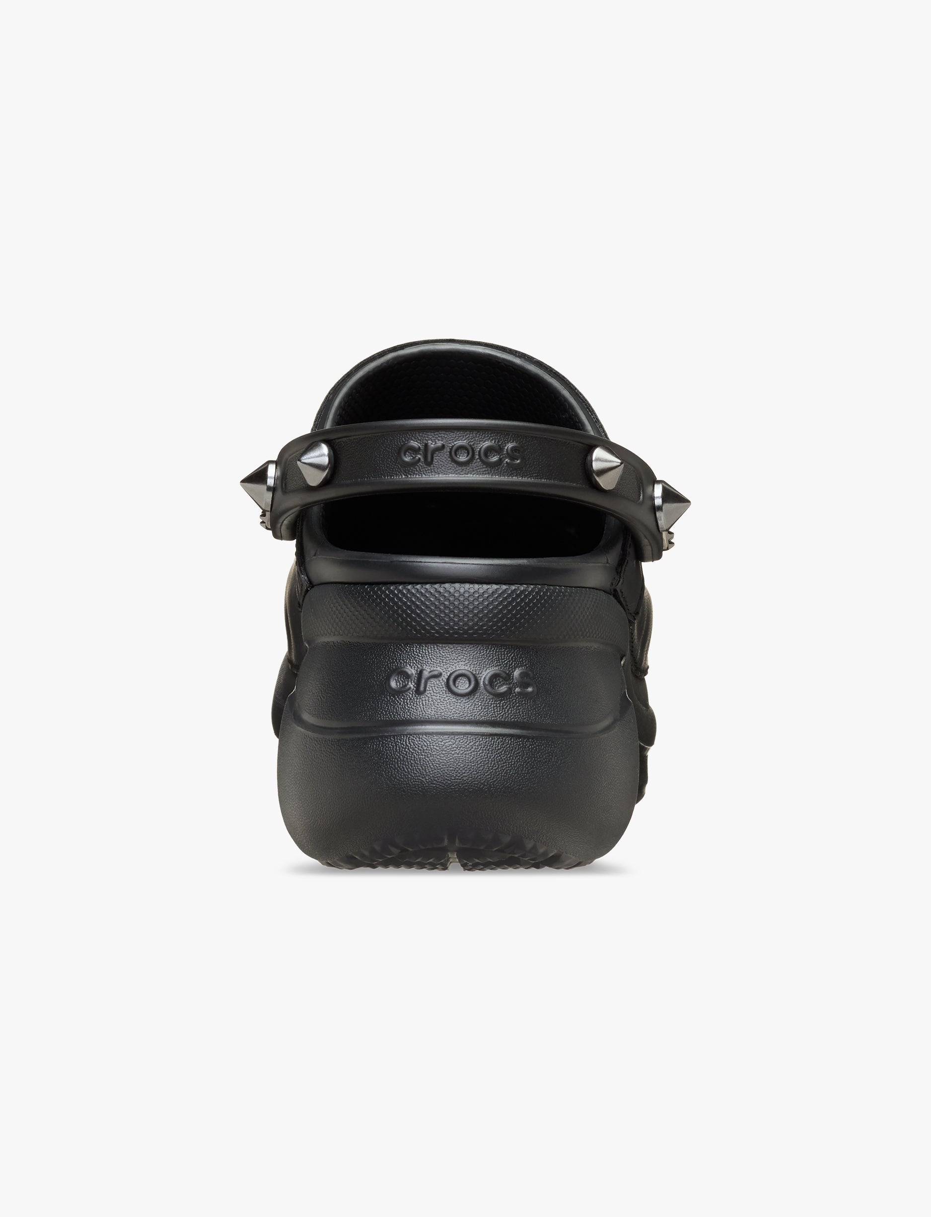 Crocs Bae Studded Clog - כפכפי קלוג קרוקס ביי פלטפורמה עם ניטים לנשים בצבע שחור
