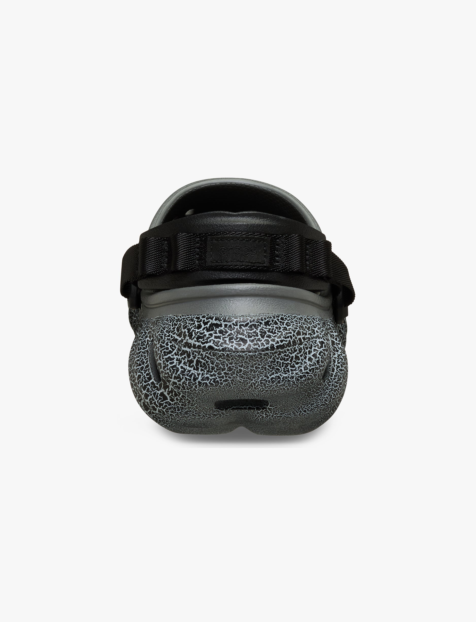 Crocs Echo Crackle Clog - כפכפי קרוקס אקו קראקל לגברים בצבע אפור סלאט