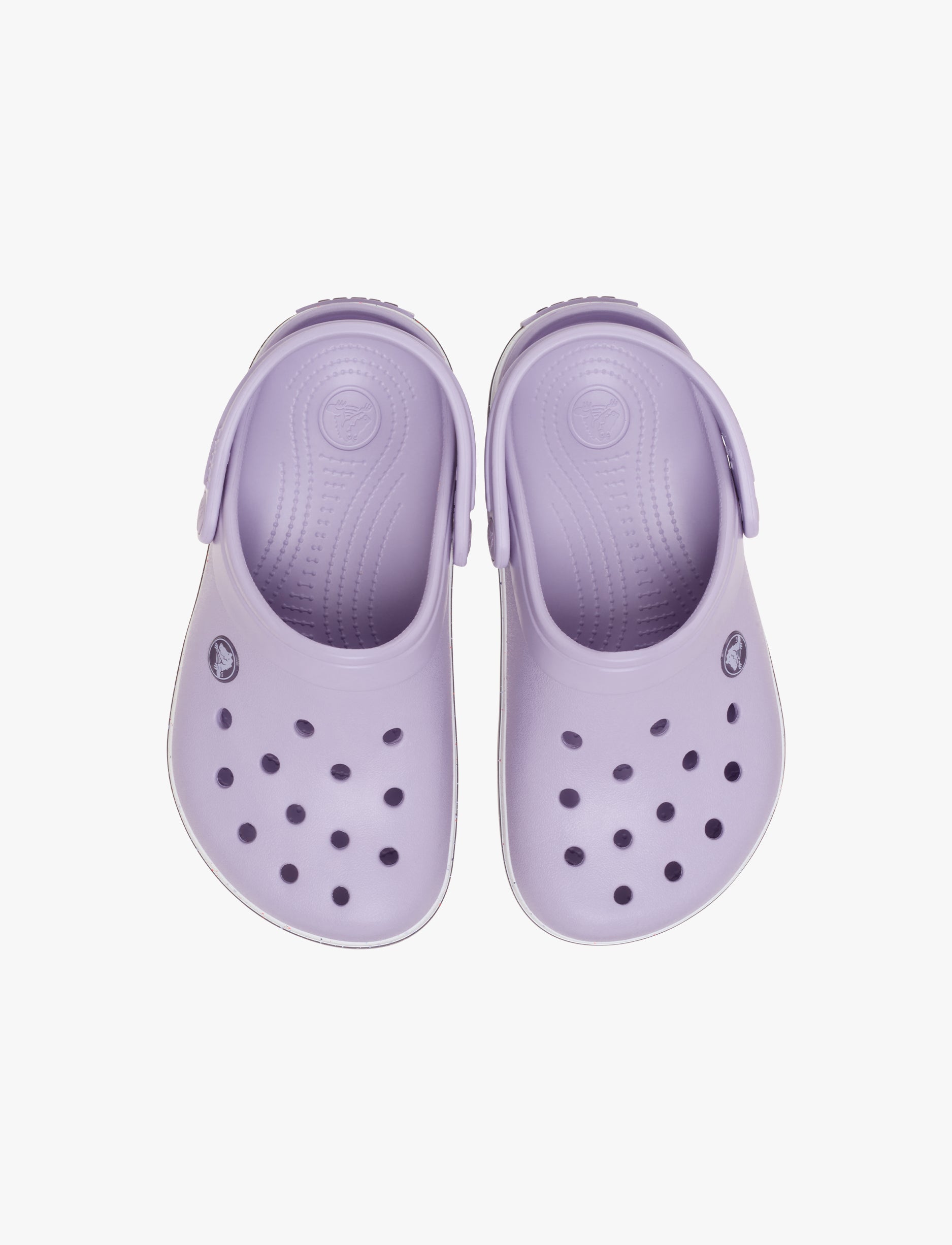 Crocs Kid's Crocband Speckled Band Clog - כפכפי קרוקס קרוקבנד קלוג לילדים בצבע לבנדר