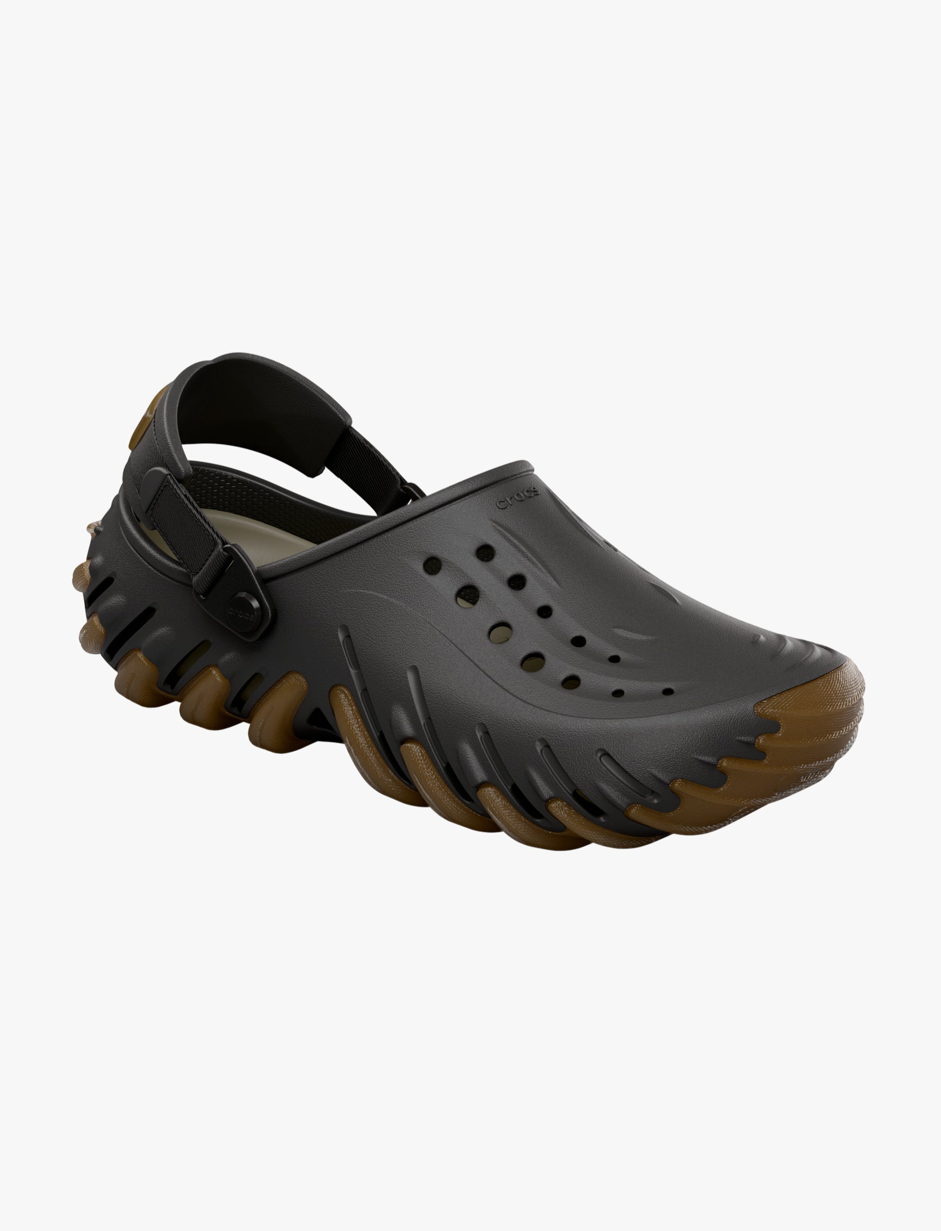 Crocs Echo Gum RO Clog - כפכפי אקו קלוג בצבע שחור