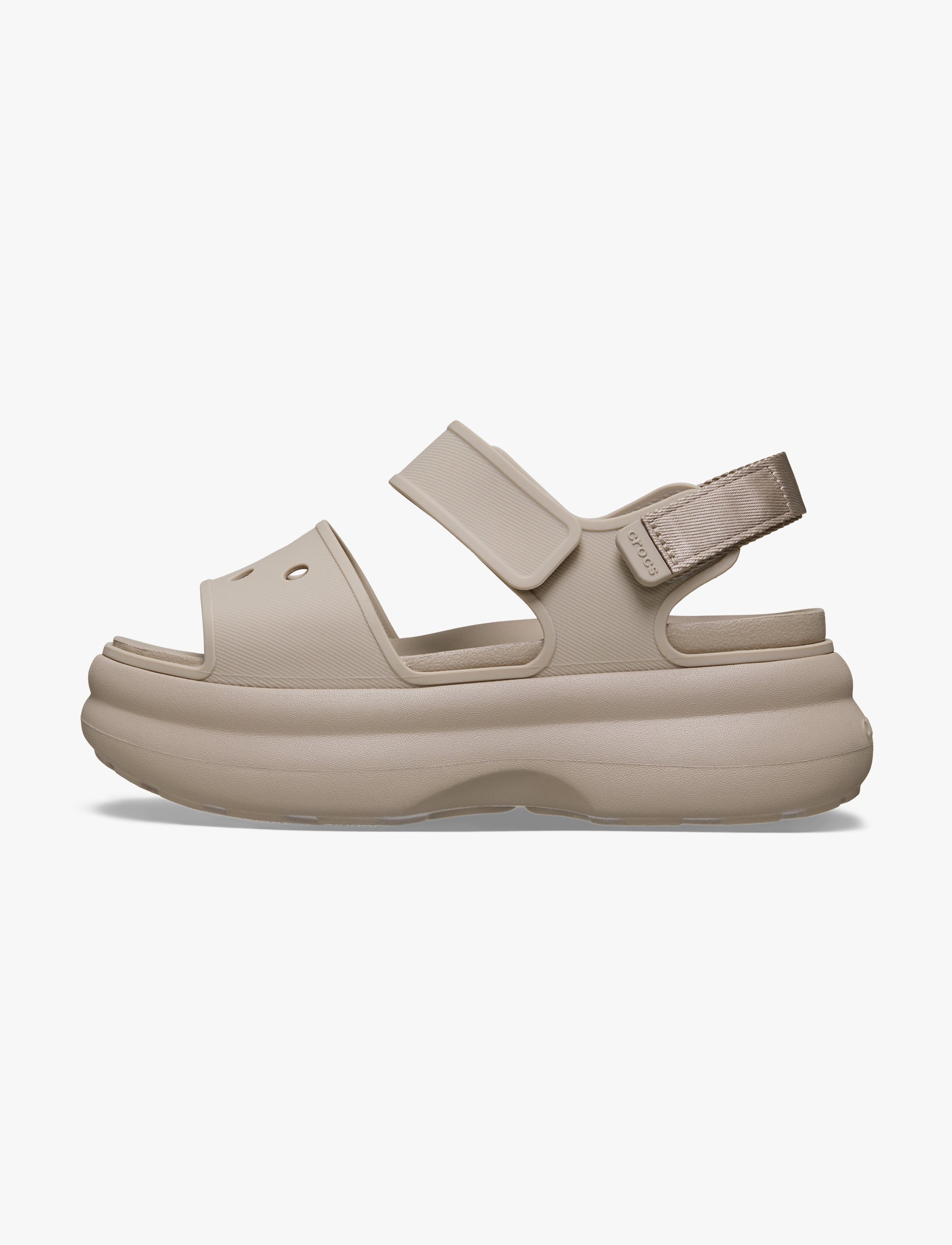 Crocs Soho Y Strap Sandal - סנדלי פלטפורמה סוהו קרוקס לנשים בצבע דולסה