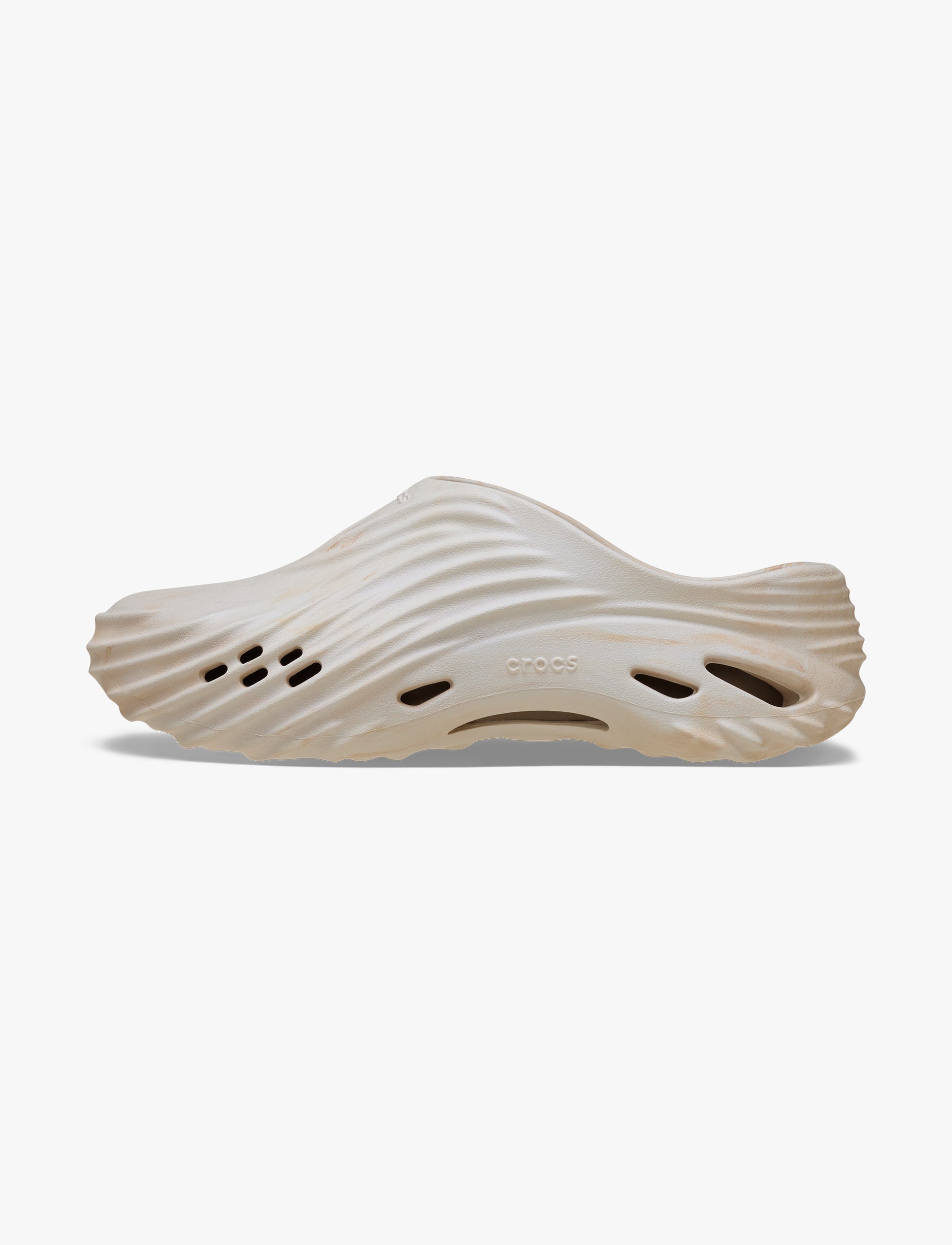 Crocs Echo Marbled Wave - כפכפי קרוקס אקו קלוג בצבע בון/מולטי