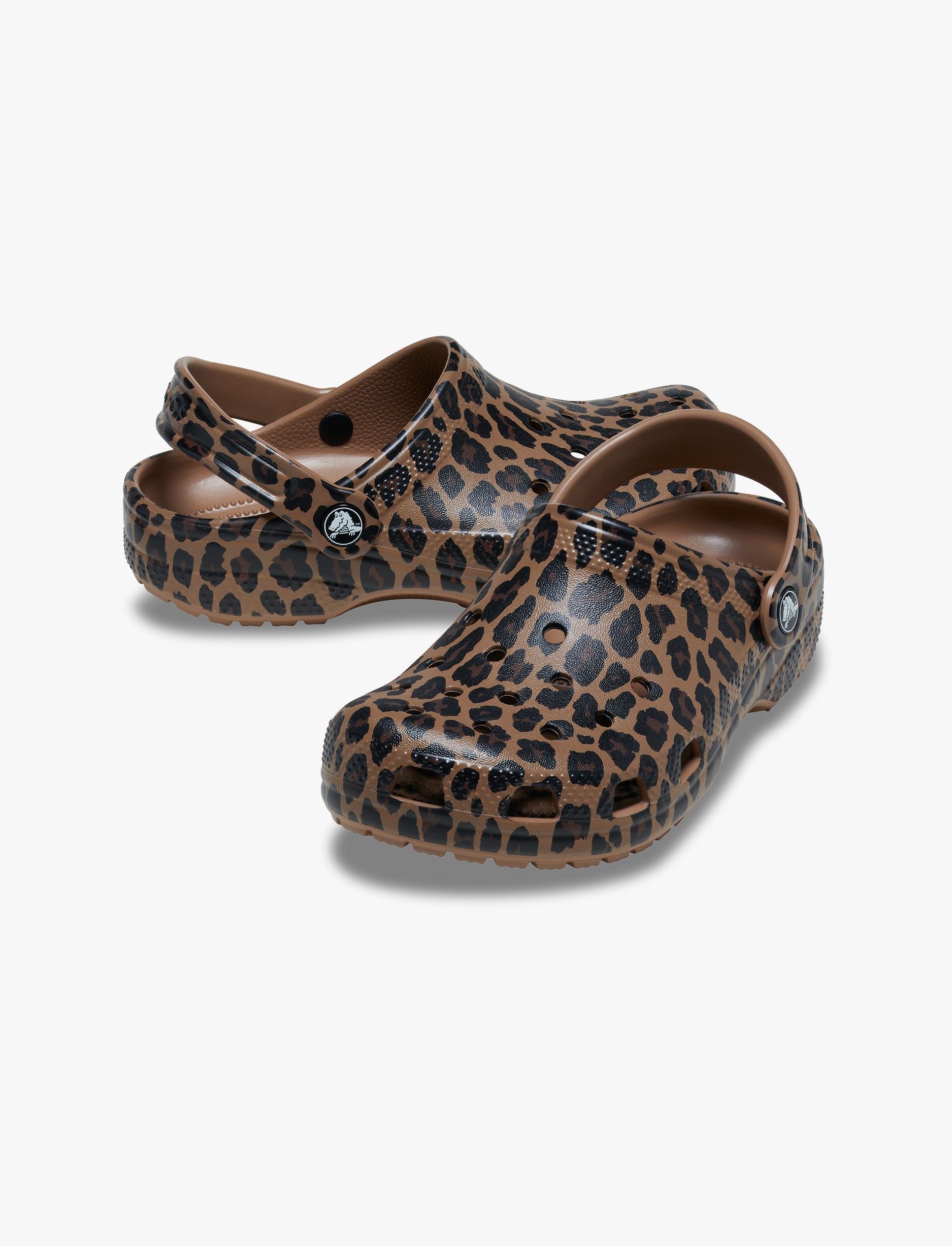 Crocs Classic Animal Clog K - כפכפי קרוקס קלוג קלאסי לילדים בהדפס מנומר