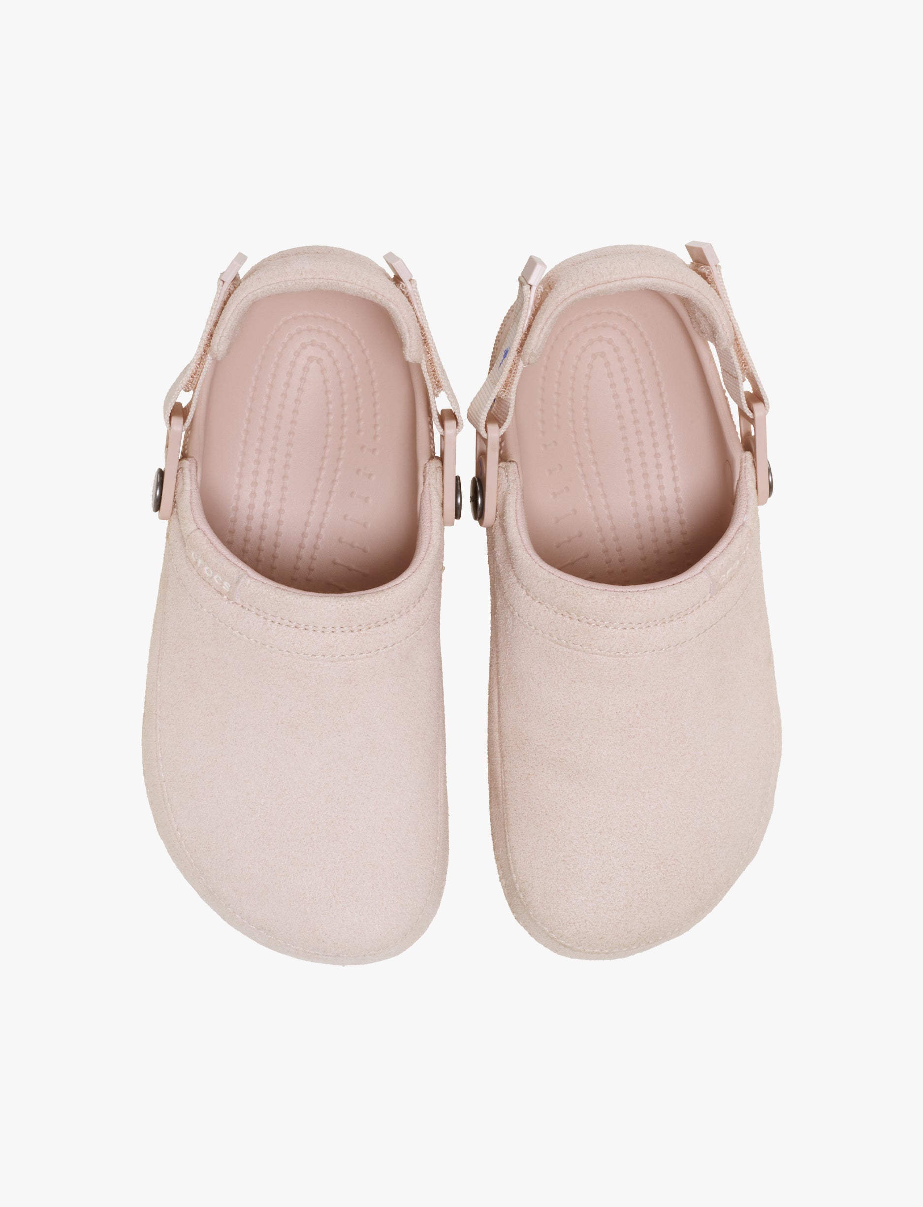 Crocs Classic Crafted Vegan Suede Clog - כפכפי קרוקס קלוג קראפטד בצבע קוורץ
