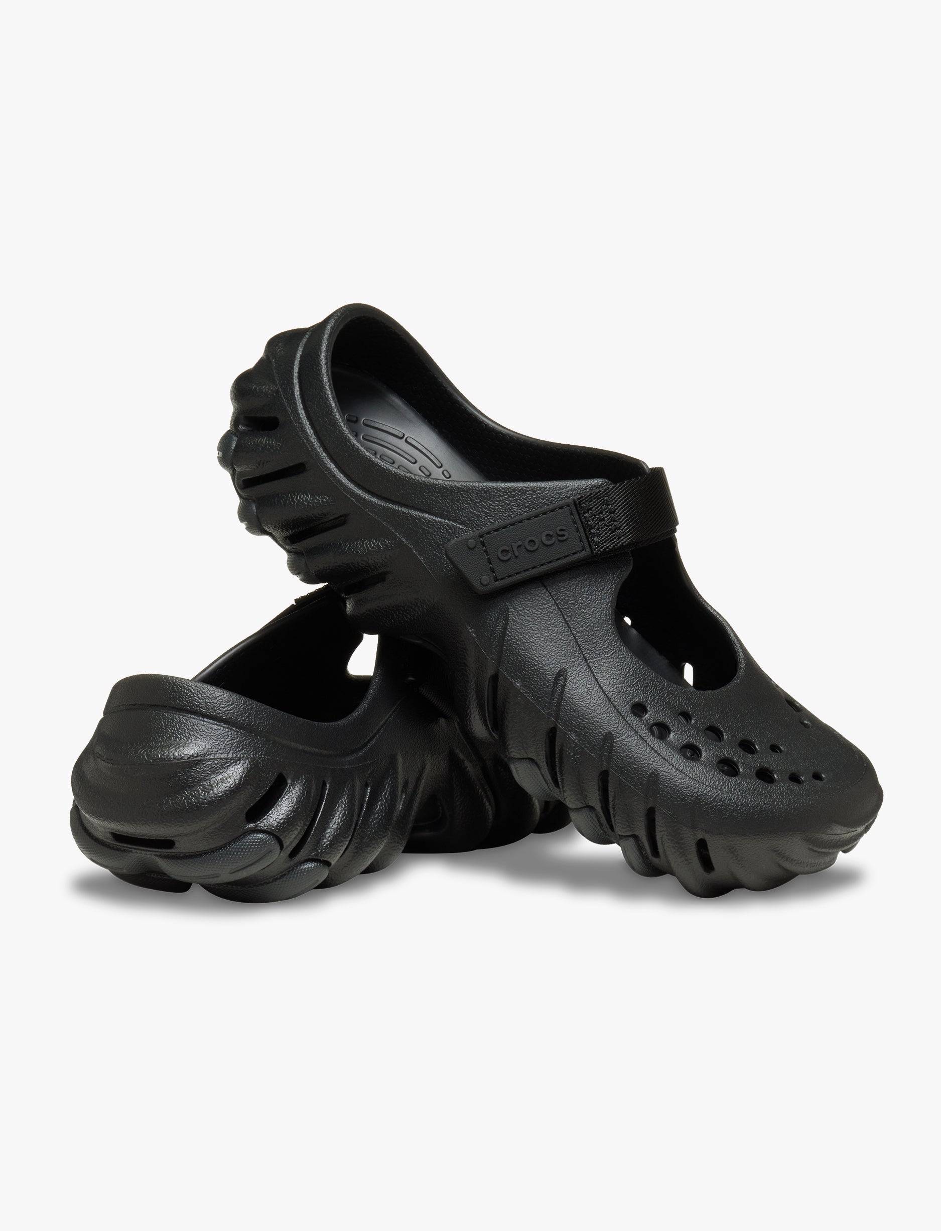 Crocs Echo Mary Jane - נעלי מרי ג'יין קרוקס לנשים בצבע שחור