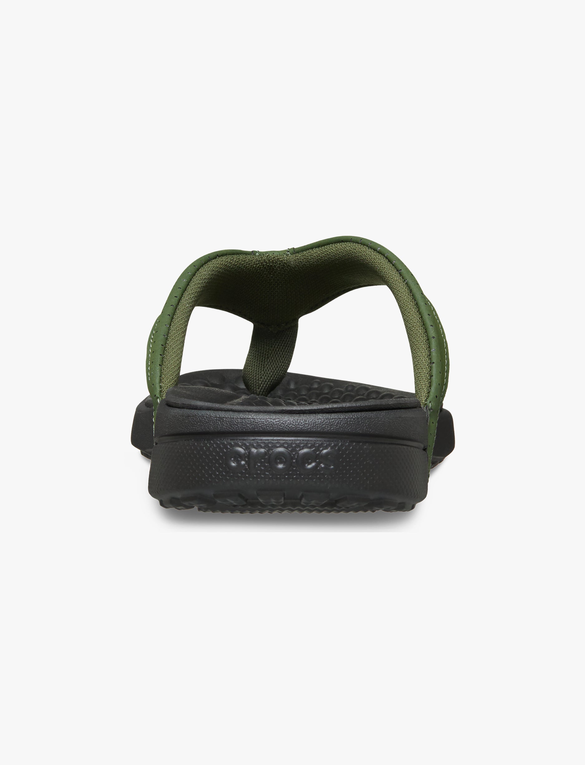Crocs Yukon Surf LR Flip - כפכפי אצבע קרוקס לגברים בצבע ארמי ירוק / שחור
