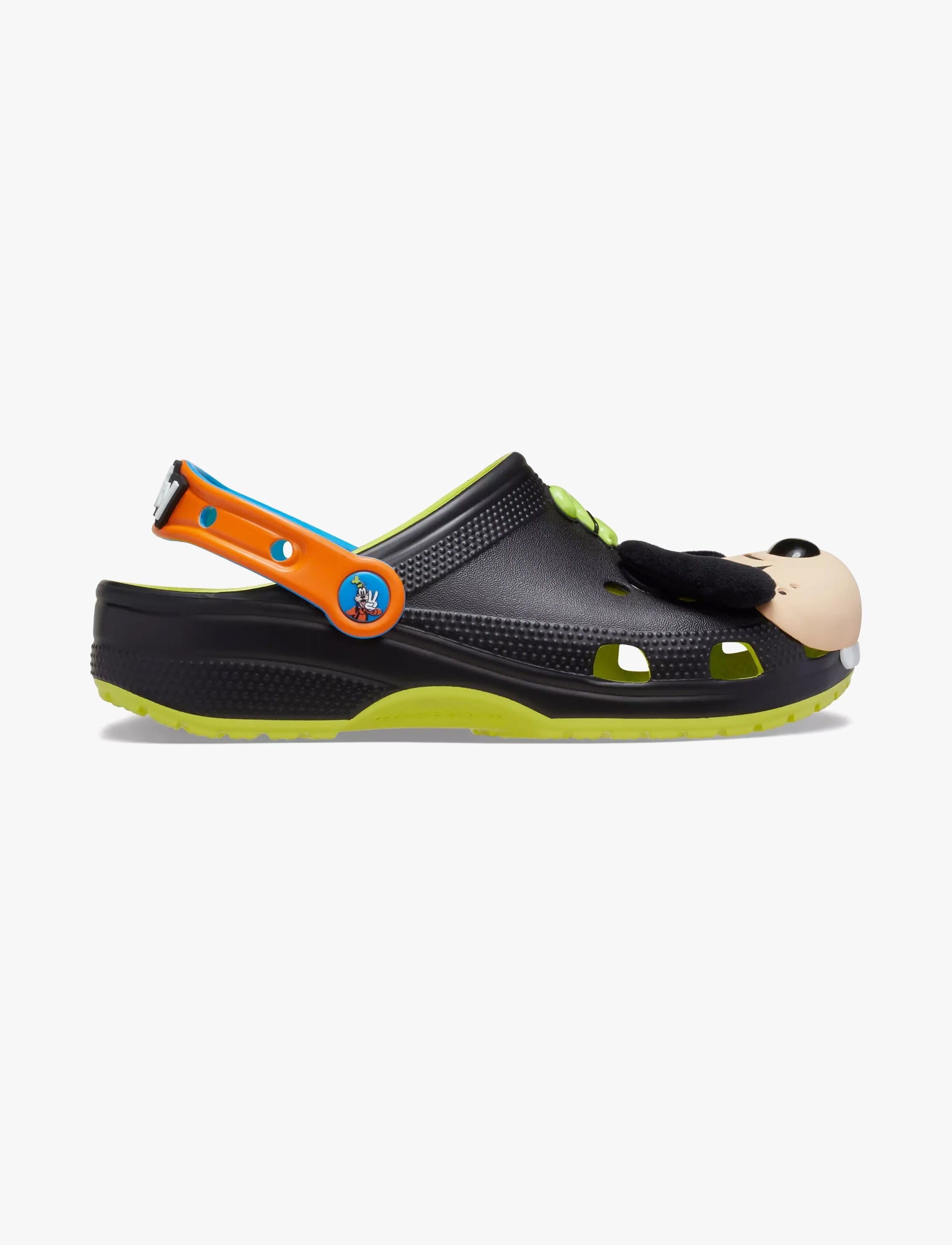 Disney IAM Goofy Classic Clog - כפכפי קלוג קרוקס גופי בצבע שחור/ירוק
