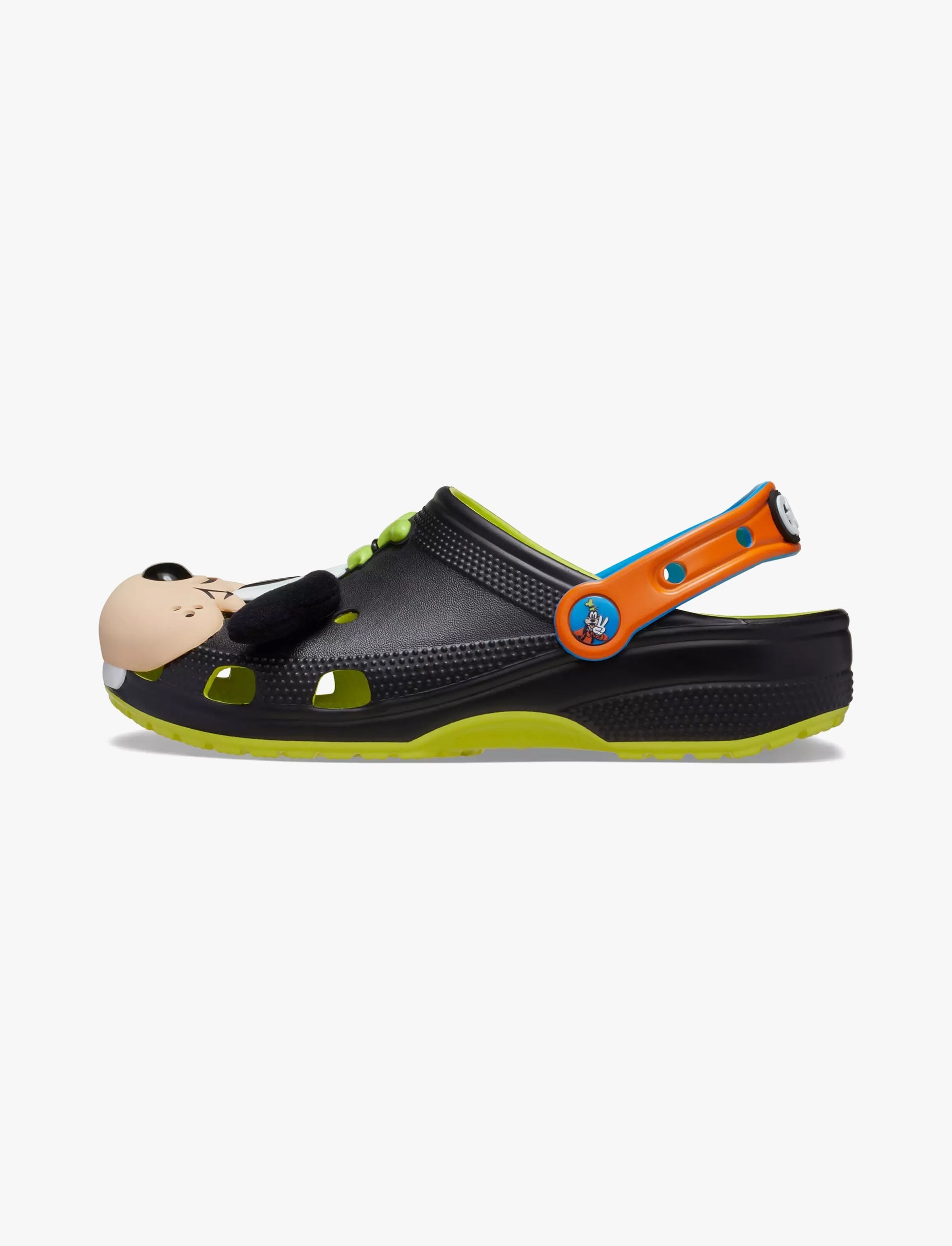 Disney IAM Goofy Classic Clog - כפכפי קלוג קרוקס גופי בצבע שחור/ירוק
