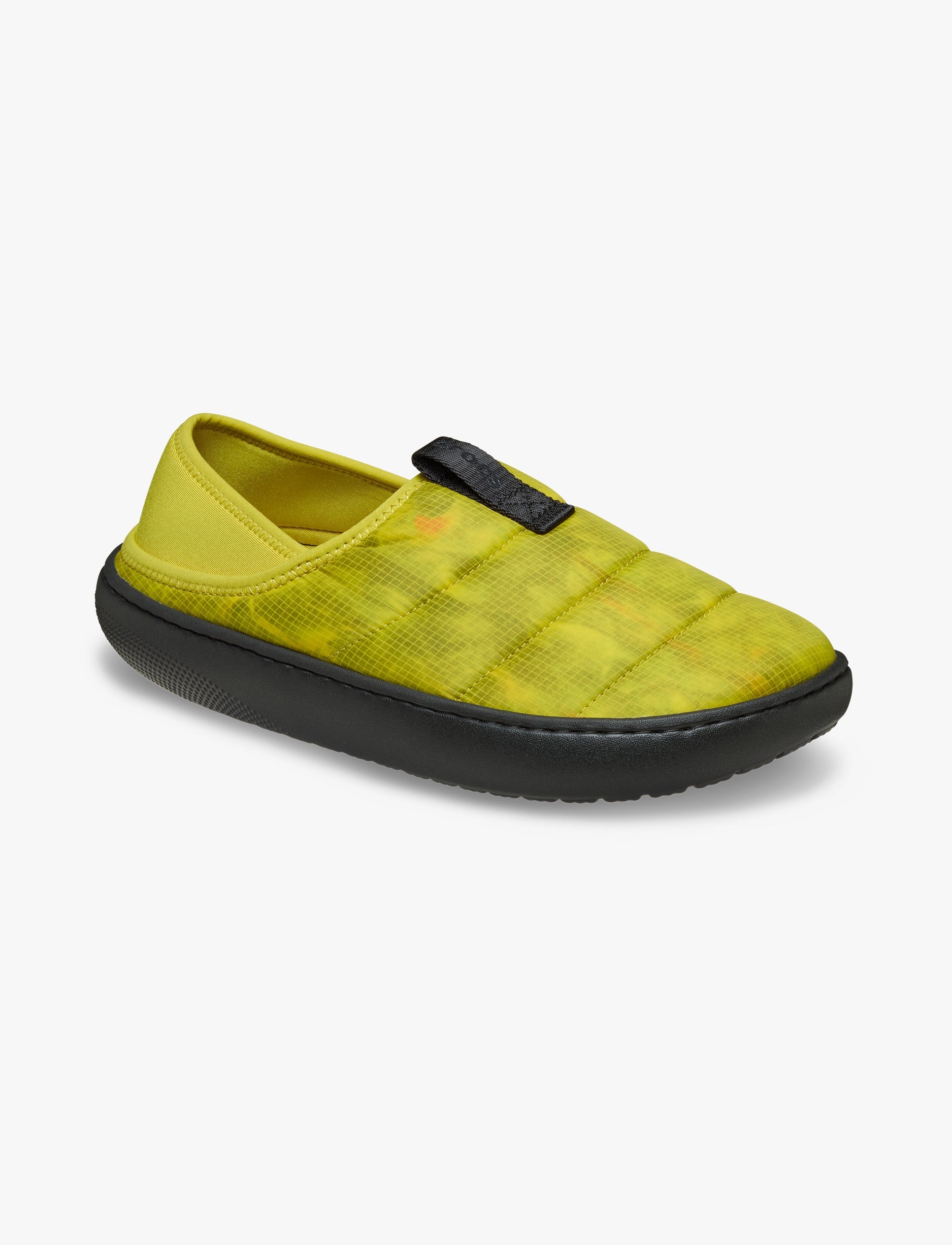 Crocs Classic Translucent Ripstop Moc - נעלי קרוקס מוק טרנסלוסנט קרוקס בצבע צהוב סיטרין
