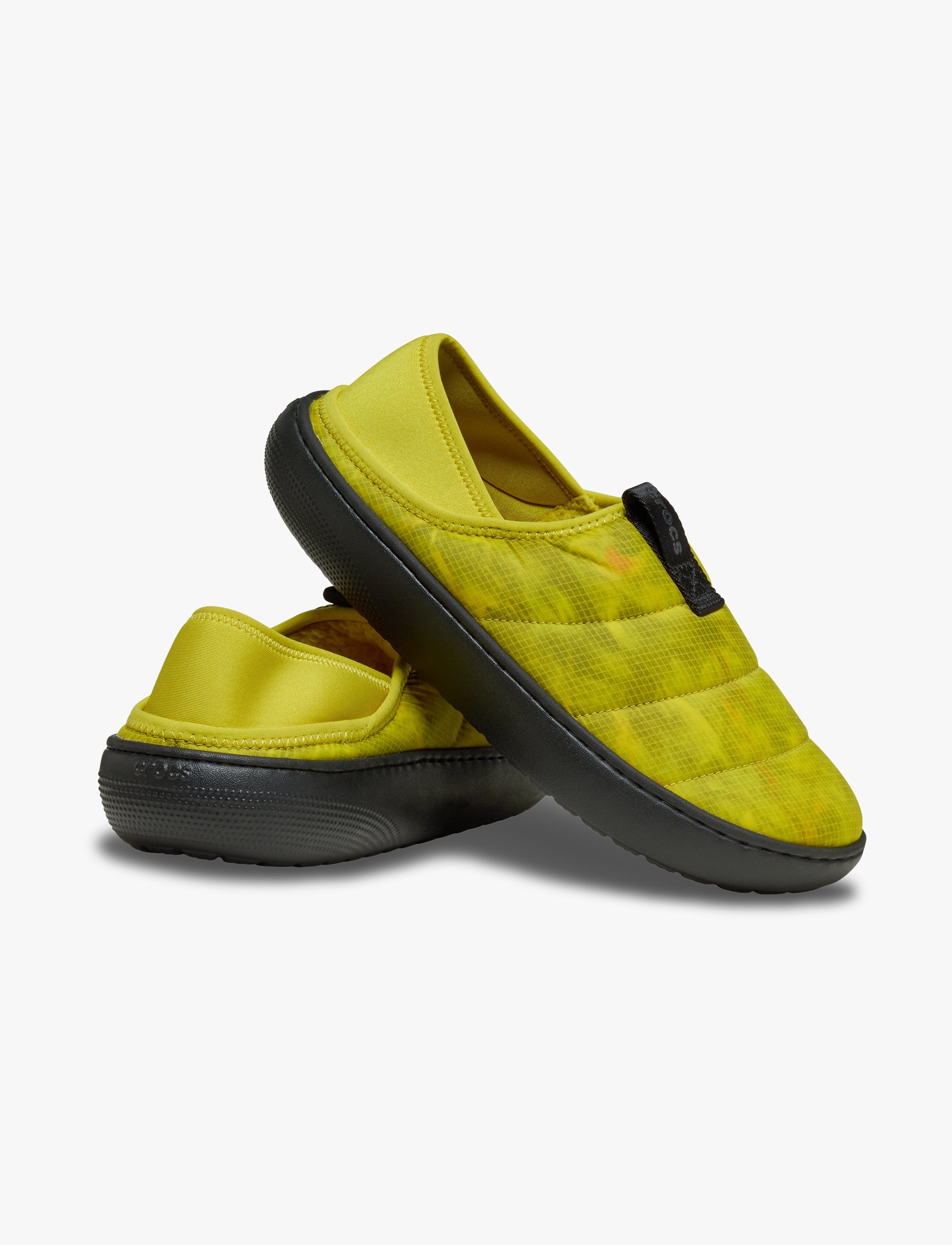 Crocs Classic Translucent Ripstop Moc - נעלי קרוקס מוק טרנסלוסנט קרוקס בצבע צהוב סיטרין
