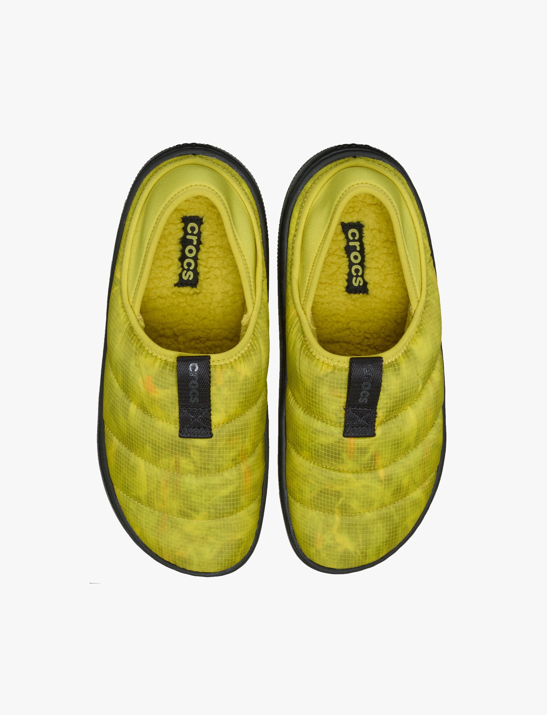 Crocs Classic Translucent Ripstop Moc - נעלי קרוקס מוק טרנסלוסנט קרוקס בצבע צהוב סיטרין