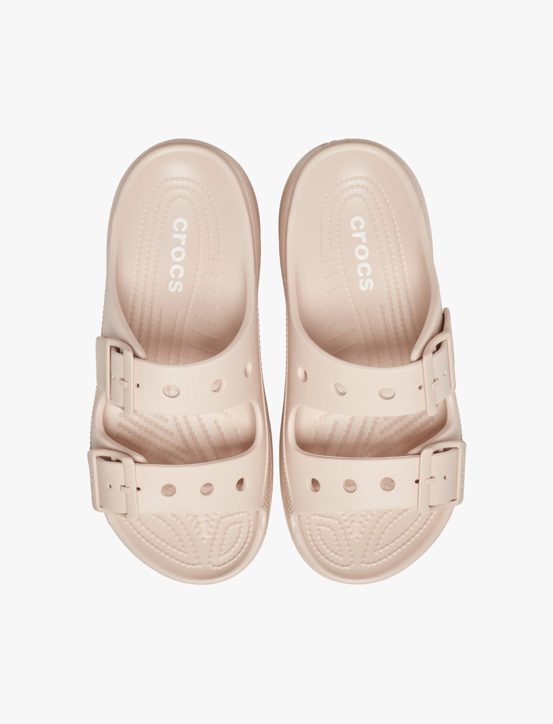 Crocs Saturday Platform Sandal - סנדלי פלטפורמה קרוקס לנשים בצבע קוורץ