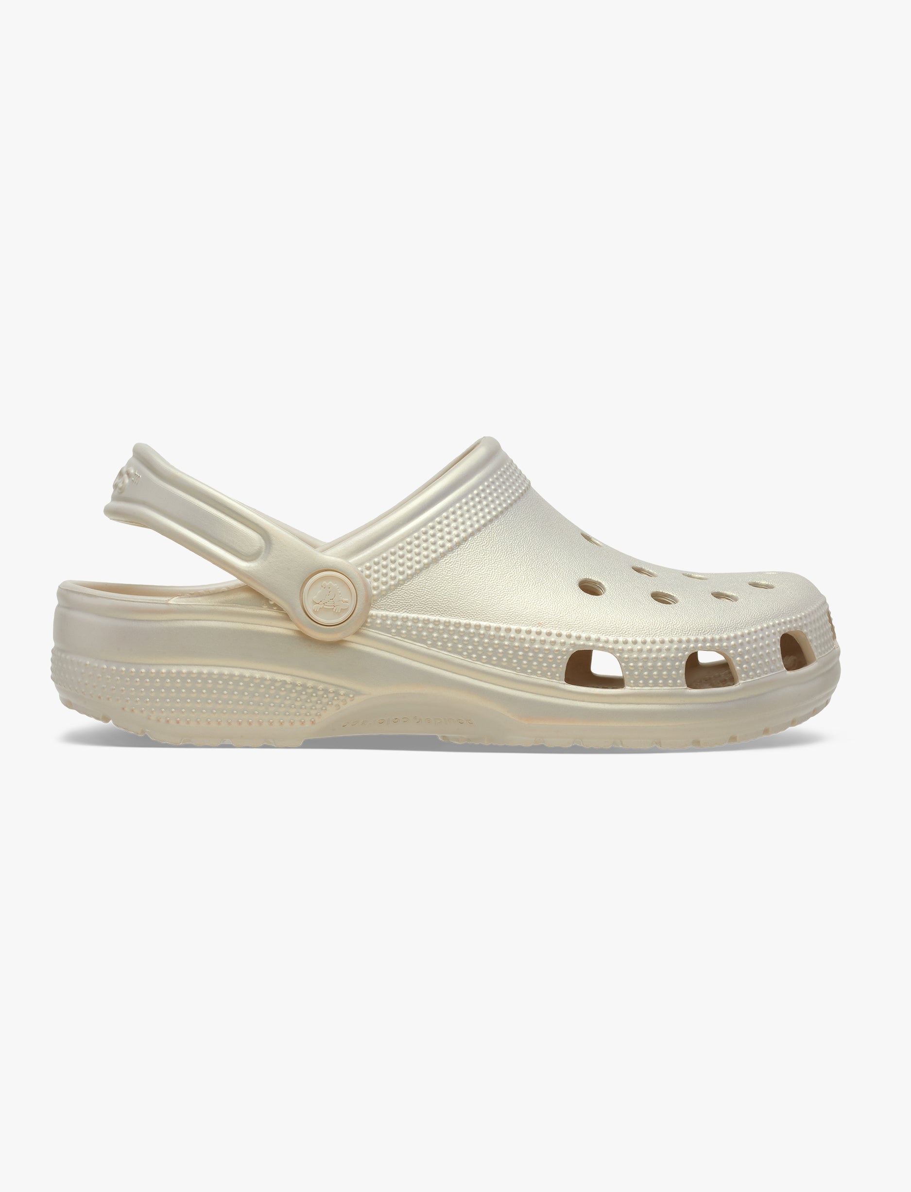 Crocs Classic Pearl Shine Clog - כפכפי קלוג קרוקס לנשים בצבע פרפה