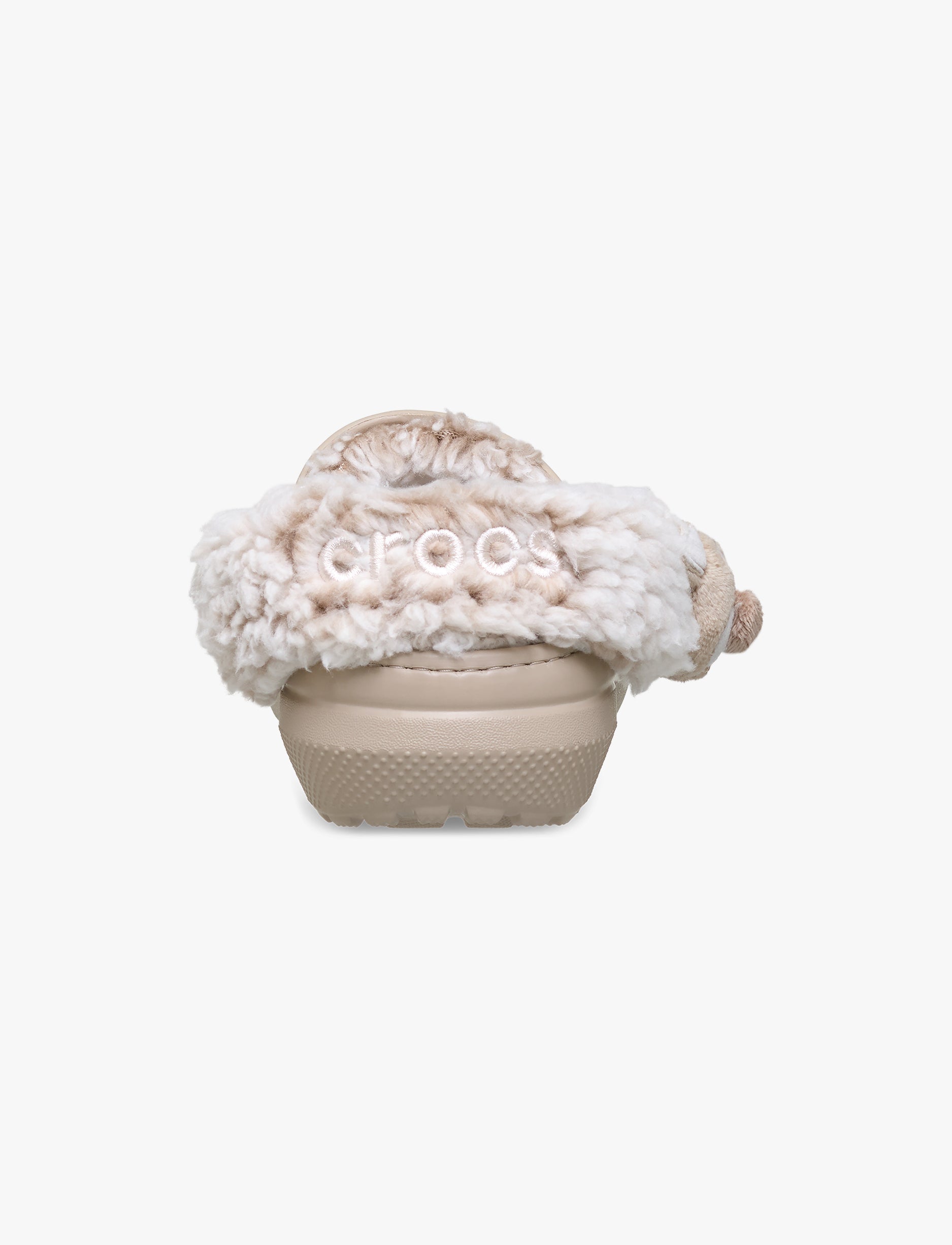 Crocs Classic Bear Plush Fleece Lined Clog T - כפכפי קרוקס קלוג פרוותיים לילדים בצבע דולסה