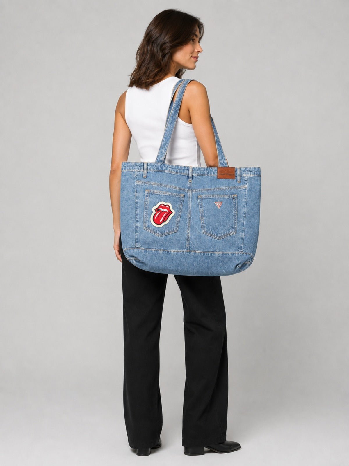 תיק Guess Gj Denim Tote נשים