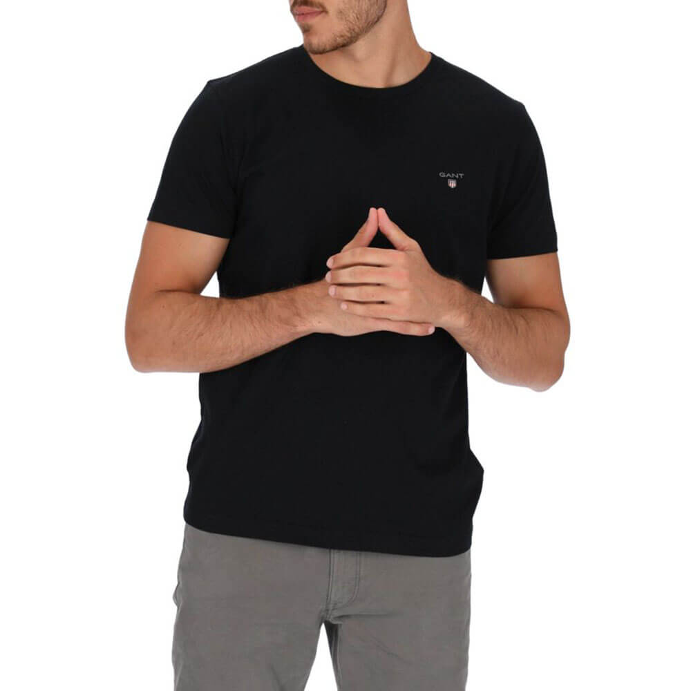 חולצת טישרט גאנט קצרה The Original גברים