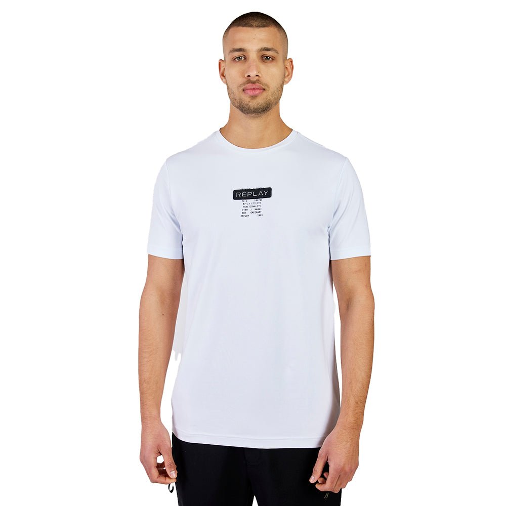 חולצת טישרט ריפליי קצרה Center Patch גברים