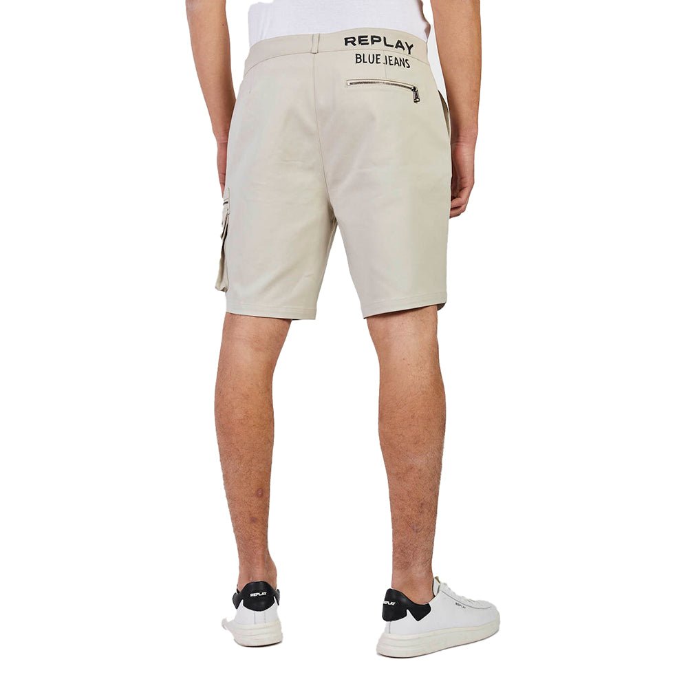 מכנס קצר ריפליי Back Print גברים