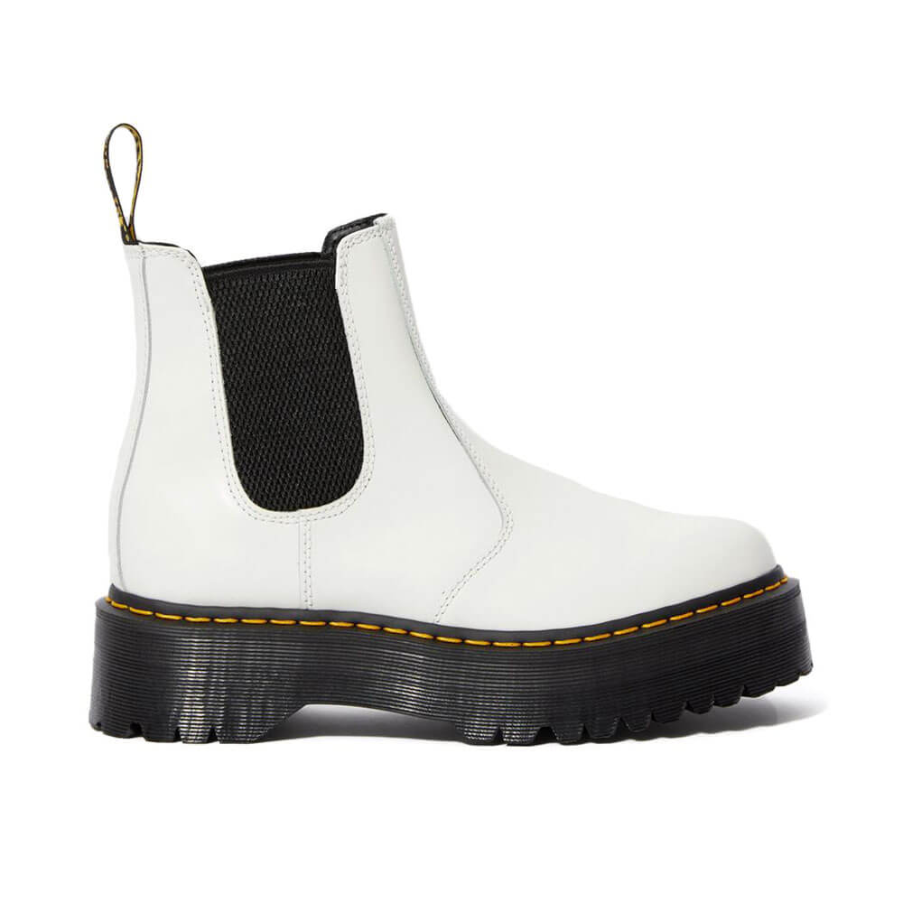 נעלי ד"ר מרטינס פלטפורמה 2976 Quad Leather Platform Chelsea Boots נשים