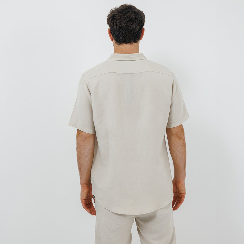 חולצה מכופתרת ריפליי Linen גברים