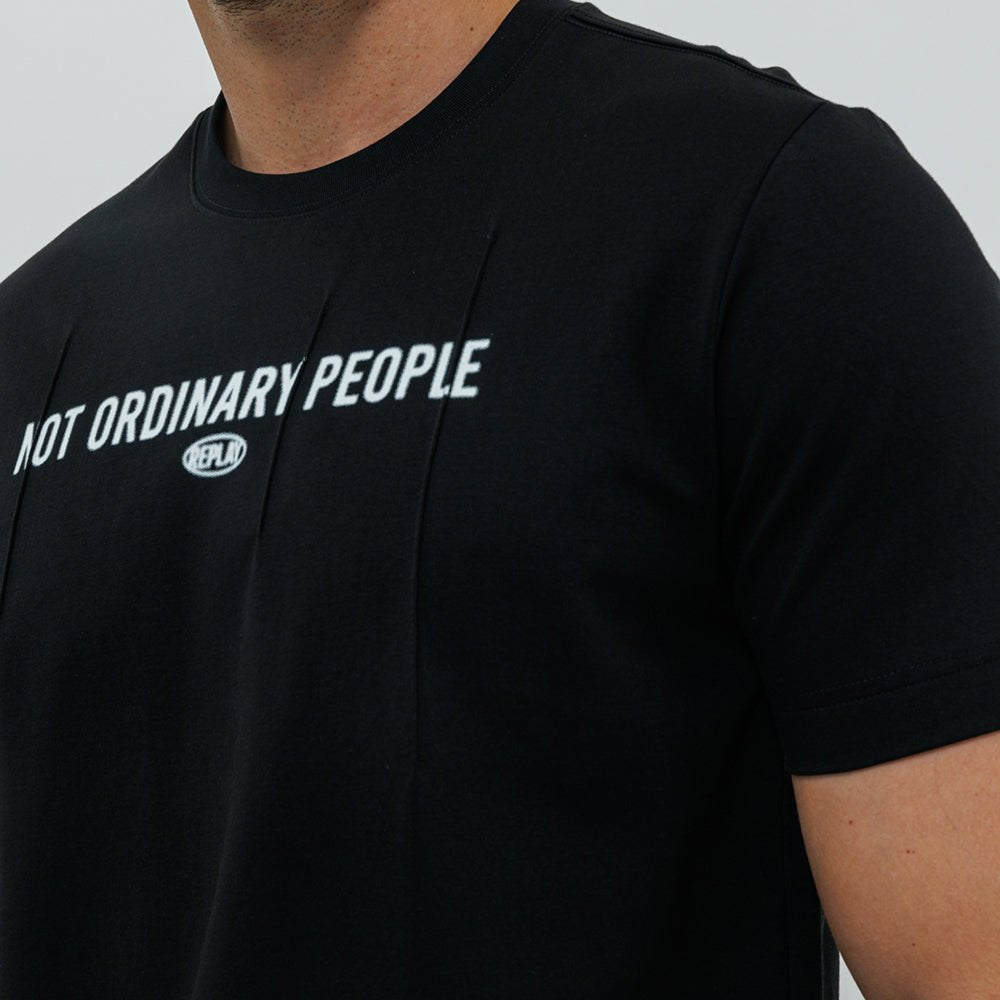 חולצת טישירט קצרה ריפליי Not Ordinary People גברים