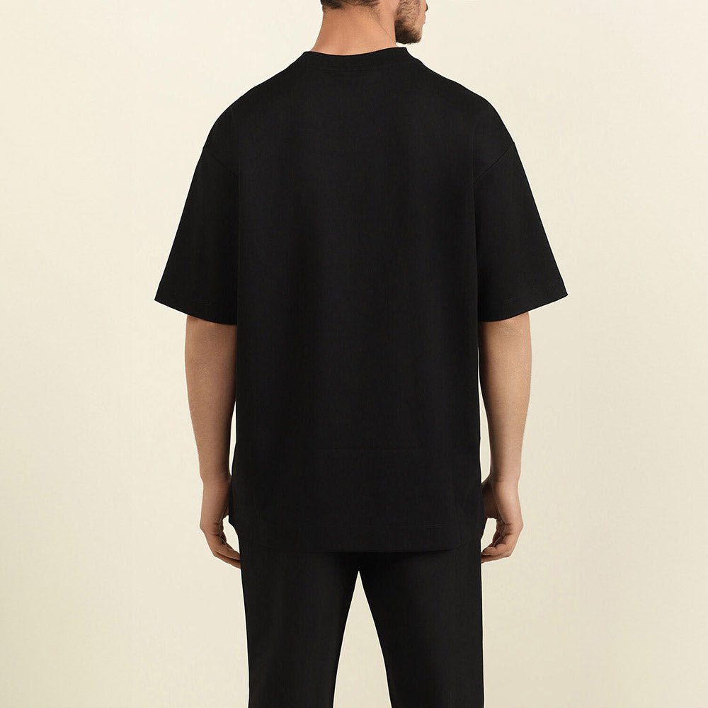 חולצת טישירט קצרה באלר Be The Best Oversize גברים