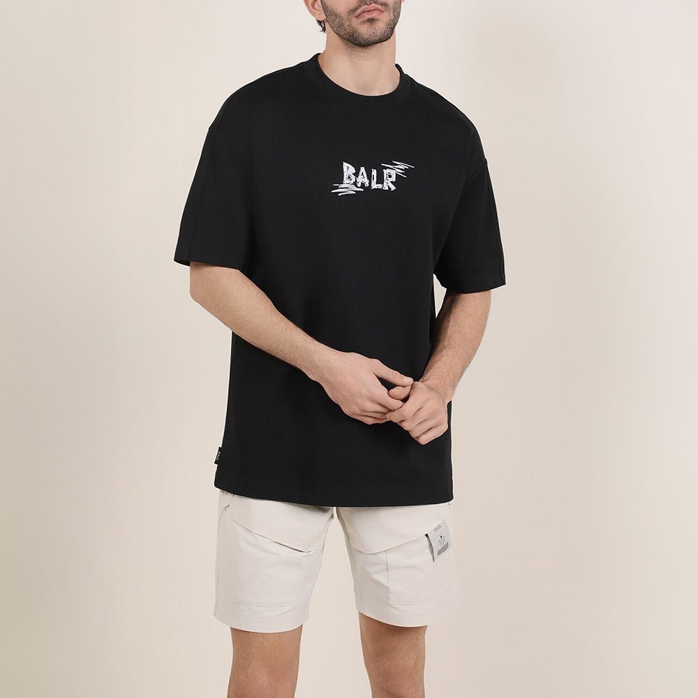 חולצת טישירט קצרה באלר Back Print גברים