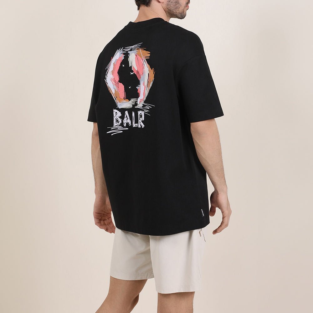 חולצת טישירט קצרה באלר Back Print גברים