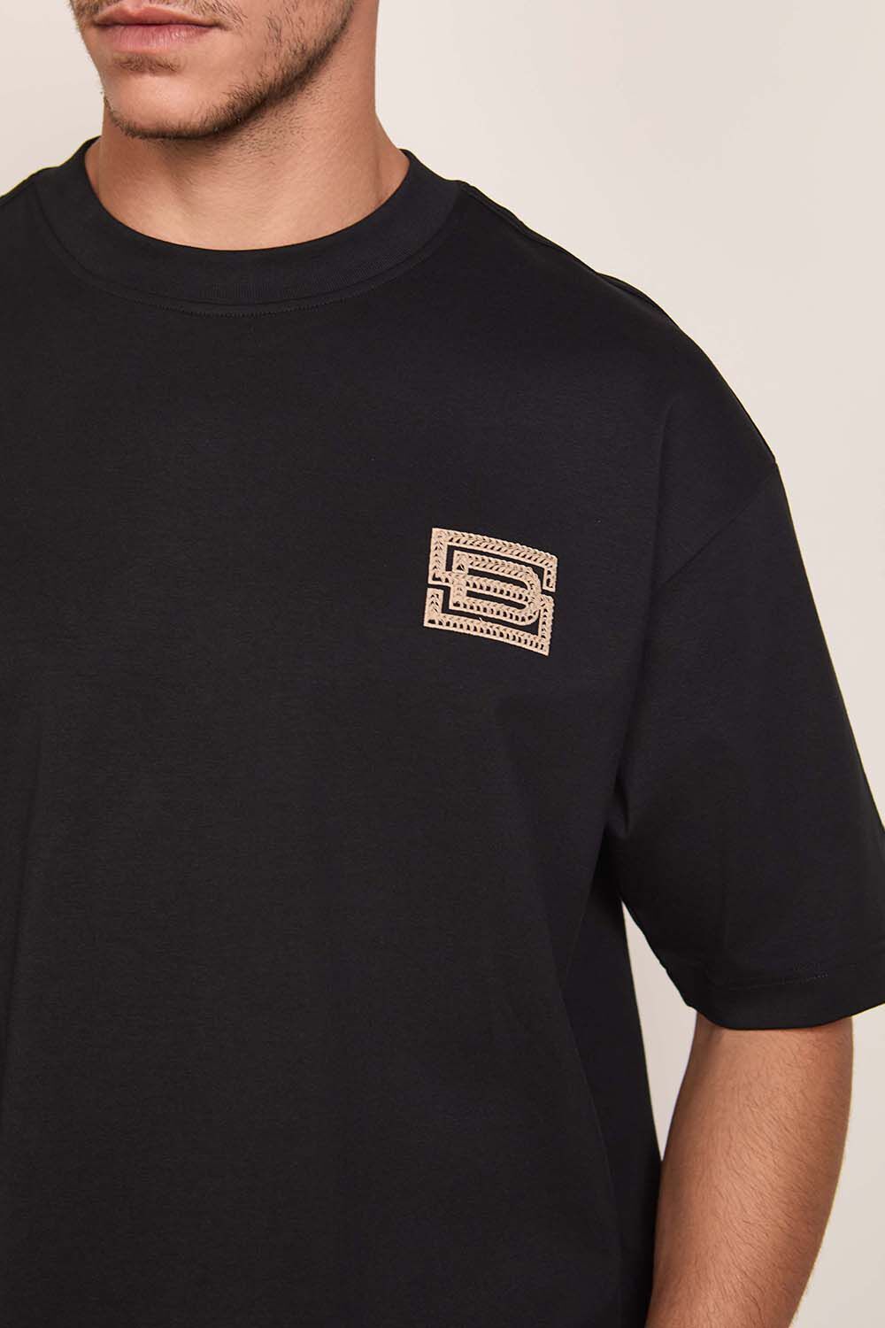 חולצת טישירט קצרה באלר B Logo גברים