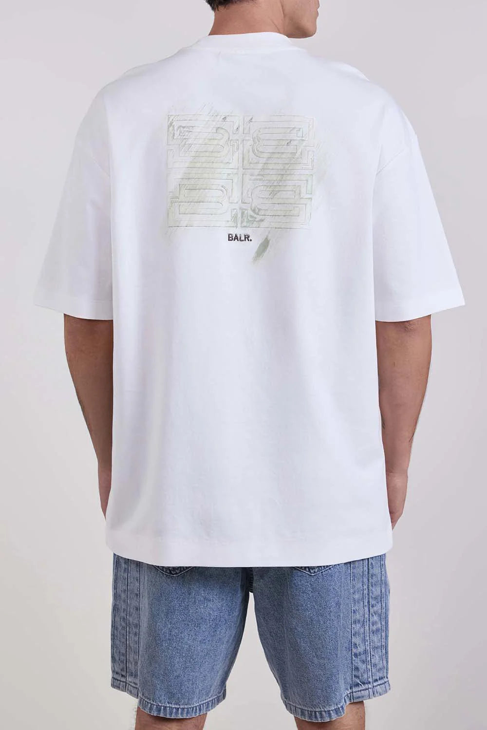 חולצת טישירט קצרה באלר Back Logo גברים