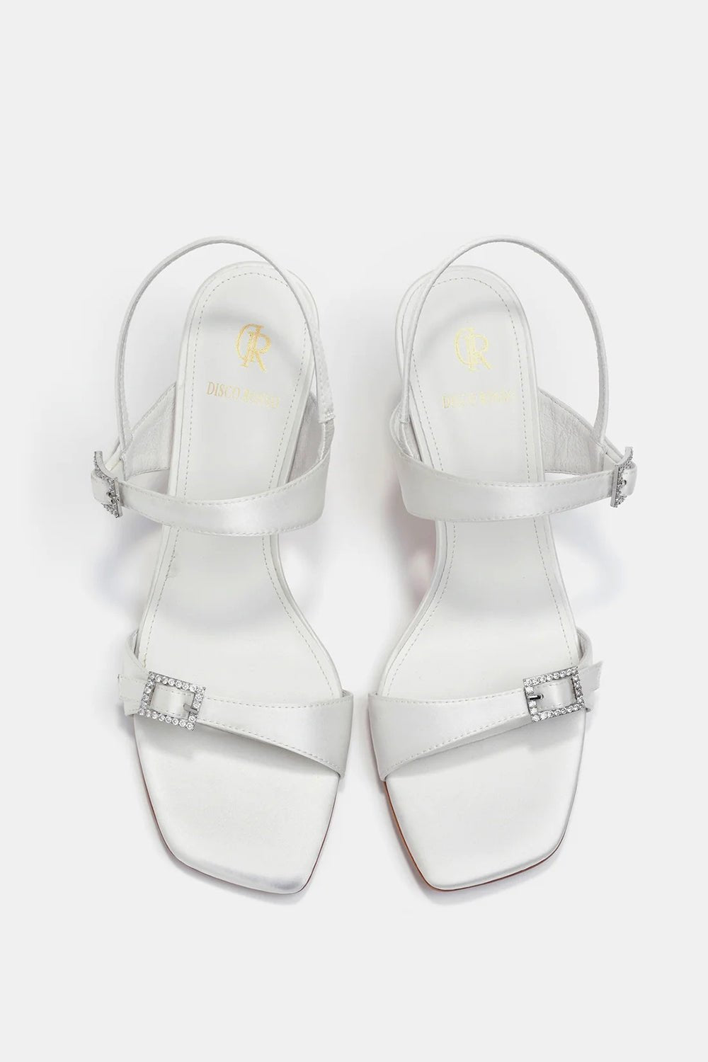 נעלי עקב דיסקו רוסו Diamond Buckle 8 נשים