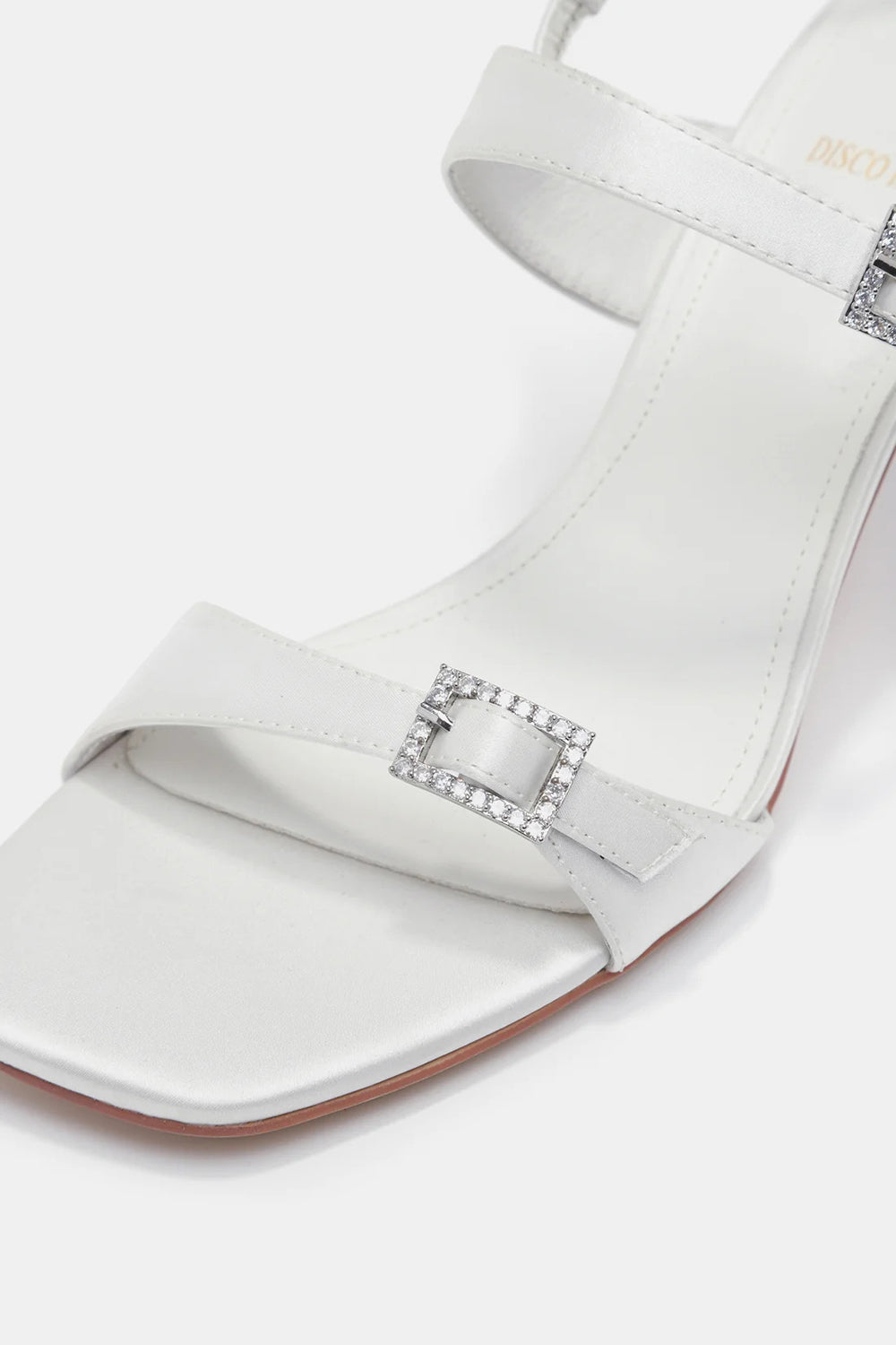 נעלי עקב דיסקו רוסו Diamond Buckle 8 נשים